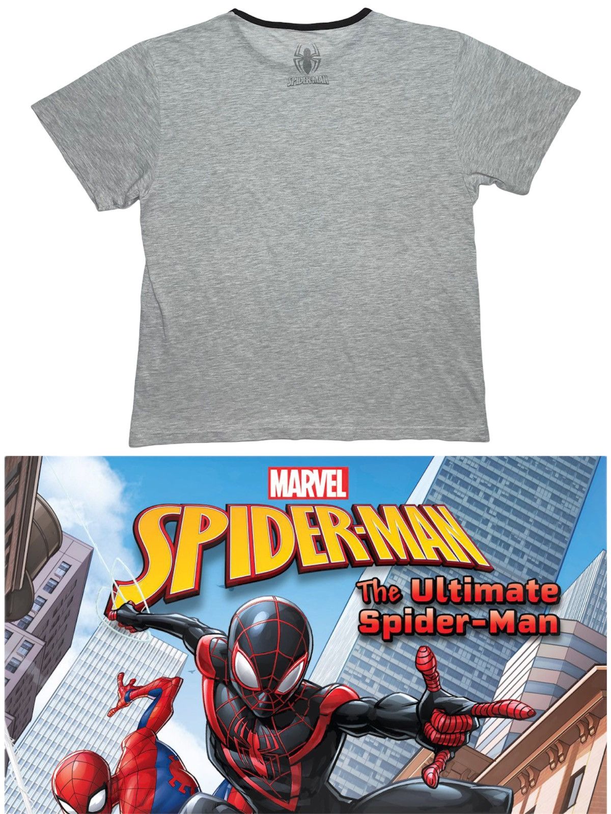 Marvel Comics × Vintage Vintage Ultimate Spiderman 3 blend cotton rayon 2012 ovp he Size US M / EU 48-50 / 2 - 2 Thumbnail