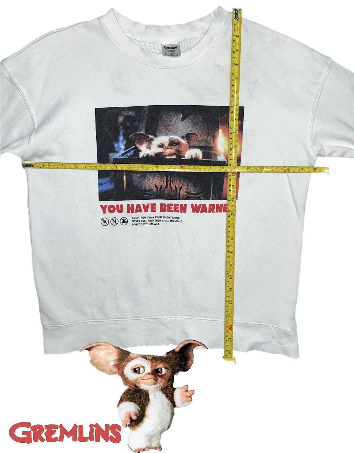 Vintage Gremlins 1984 movie Gizmo Mogwai vintage sweatshirt Gu Japa Size US M / EU 48-50 / 2 - 3 Thumbnail