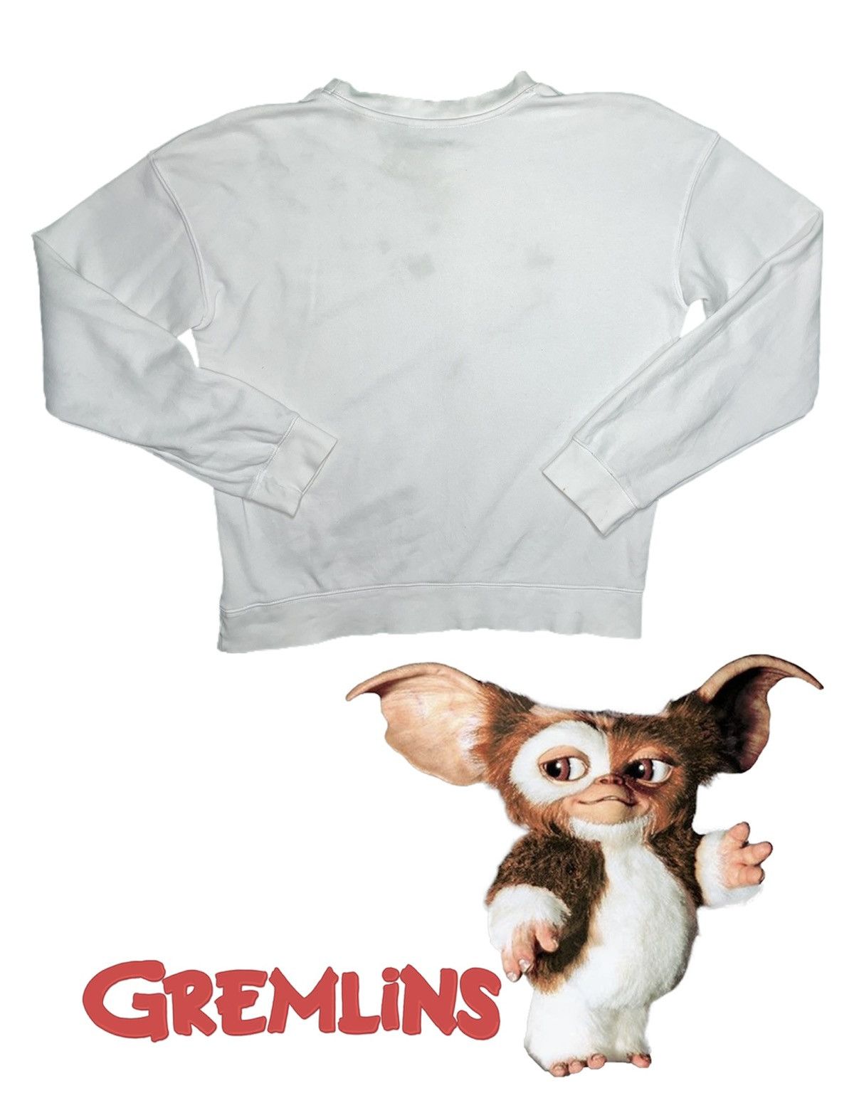 Vintage Gremlins 1984 movie Gizmo Mogwai vintage sweatshirt Gu Japa Size US M / EU 48-50 / 2 - 2 Thumbnail