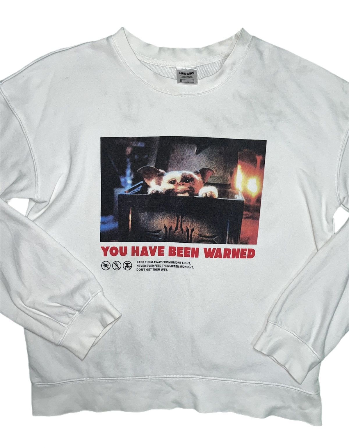 Vintage Gremlins 1984 movie Gizmo Mogwai vintage sweatshirt Gu Japa Size US M / EU 48-50 / 2 - 4 Thumbnail