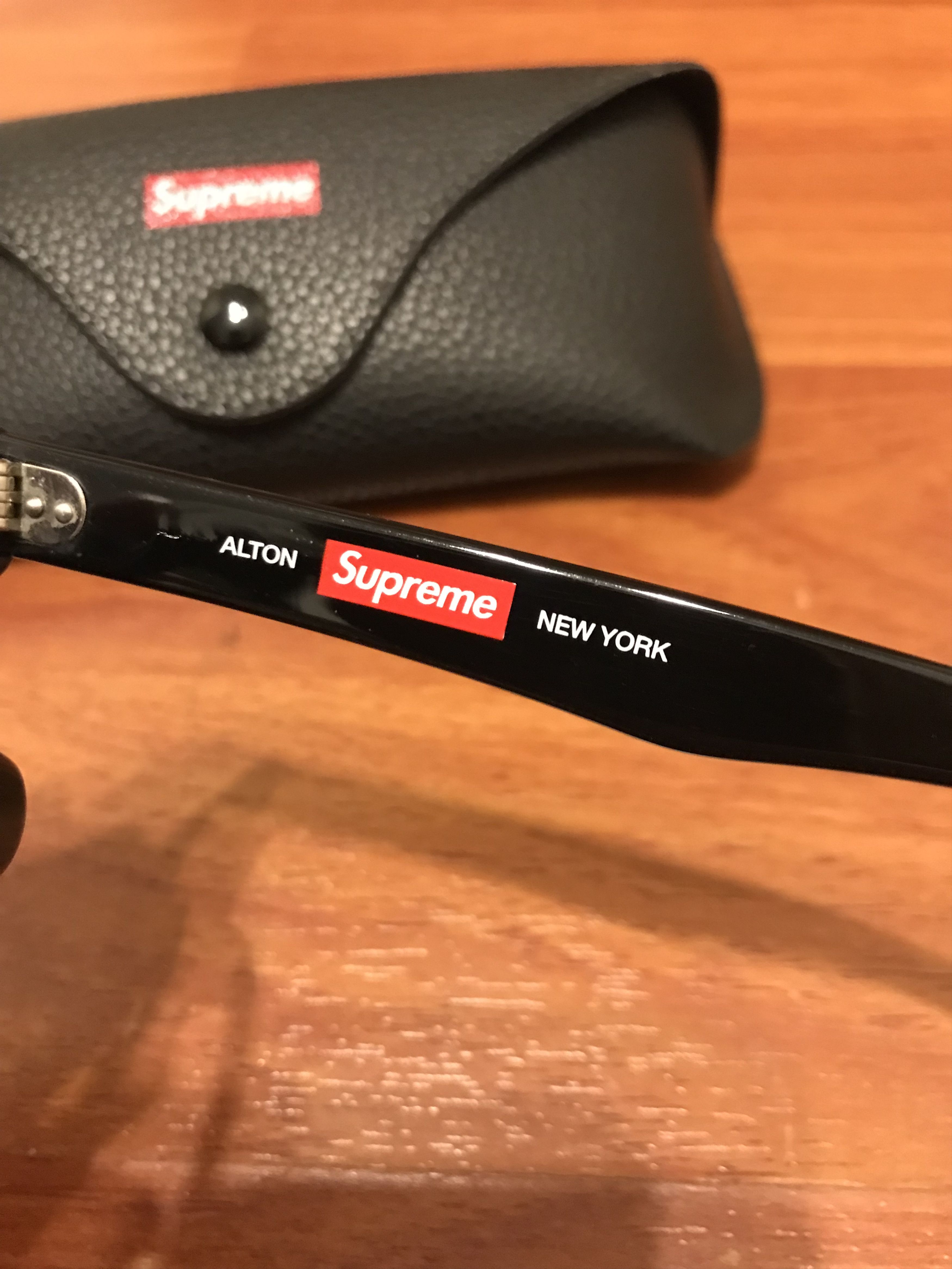 Supreme DS: 2011 supreme alton sunglasses (black) Size ONE SIZE - 6 Thumbnail