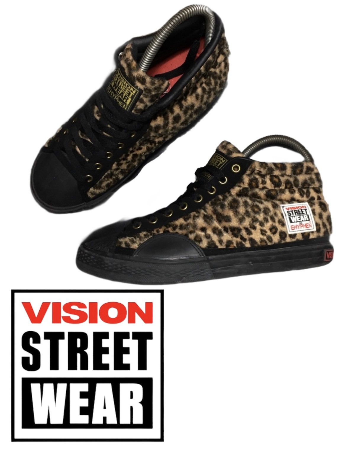 Vision street wear leopard shoes sales