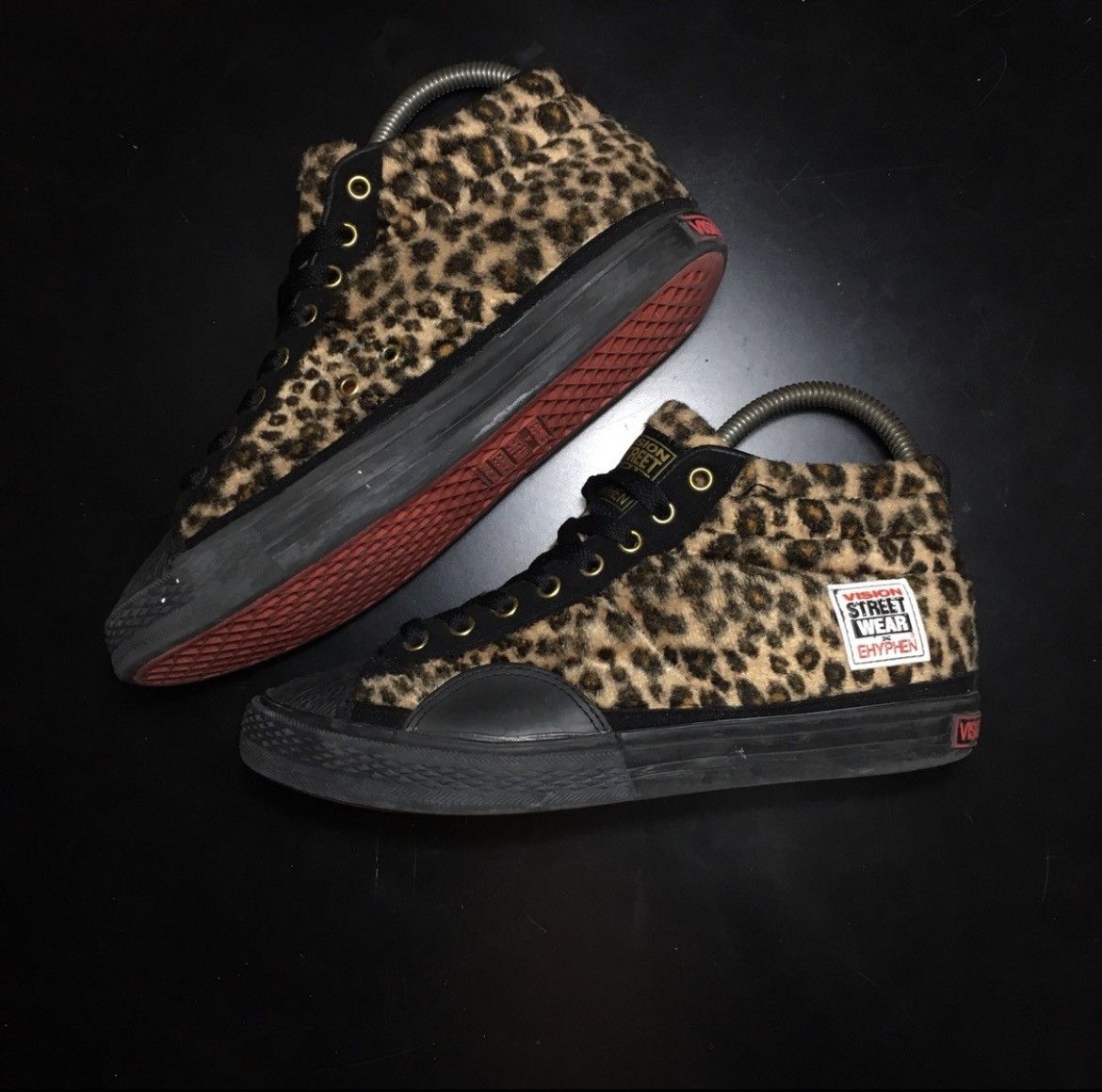 Vintage × Vision Streetwear Vintage Vision streetwear leopard X Ehyphen WORLD GALLERY Size US 6.5 / EU 39-40 - 2 Thumbnail