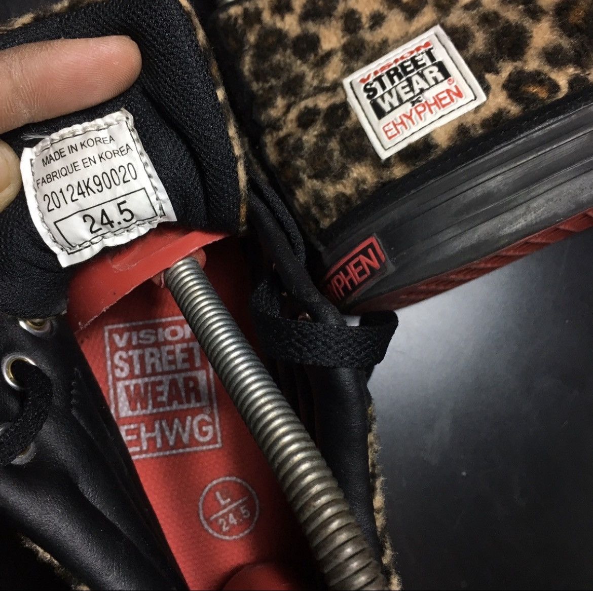 Vintage × Vision Streetwear Vintage Vision streetwear leopard X Ehyphen WORLD GALLERY Size US 6.5 / EU 39-40 - 7 Thumbnail