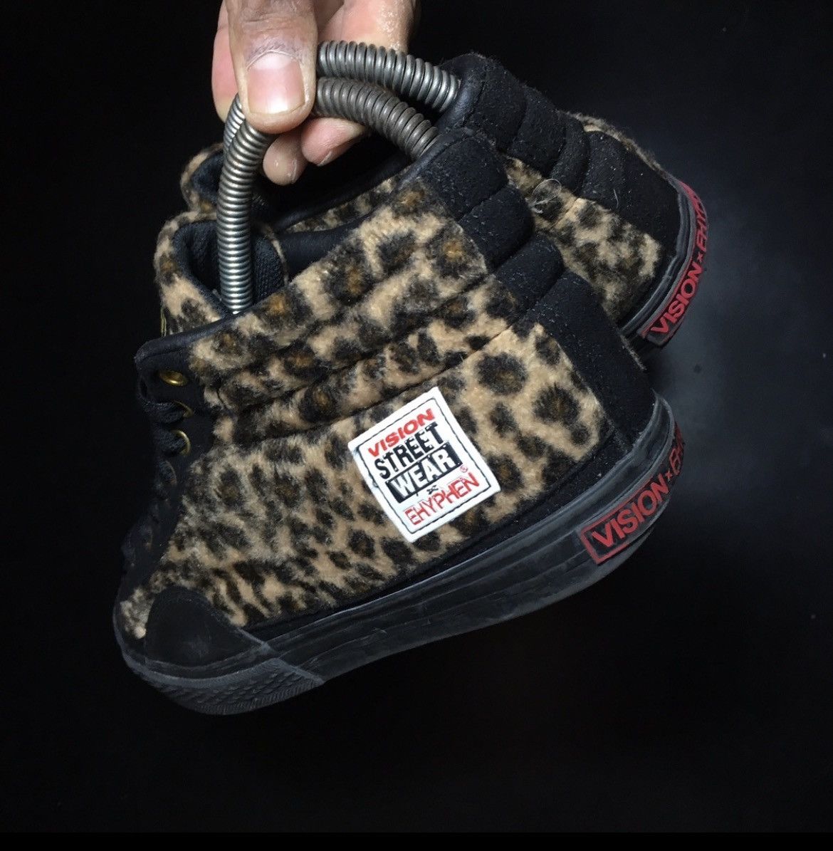 Vintage × Vision Streetwear Vintage Vision streetwear leopard X Ehyphen WORLD GALLERY Size US 6.5 / EU 39-40 - 5 Thumbnail
