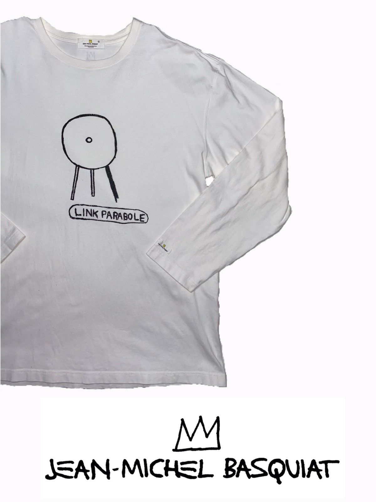 Jean-Michel Basquiat × Uniqlo × Vintage Vintage Jean Michel Basquiat Uniqlo Longsleeve vintage off Size US XL / EU 56 / 4 - 2 Thumbnail