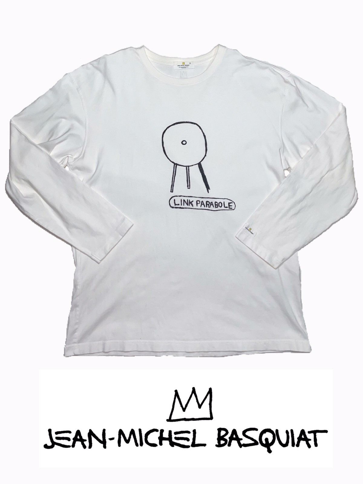 Jean-Michel Basquiat × Uniqlo × Vintage Vintage Jean Michel Basquiat Uniqlo Longsleeve vintage off Size US XL / EU 56 / 4 - 1 Thumbnail