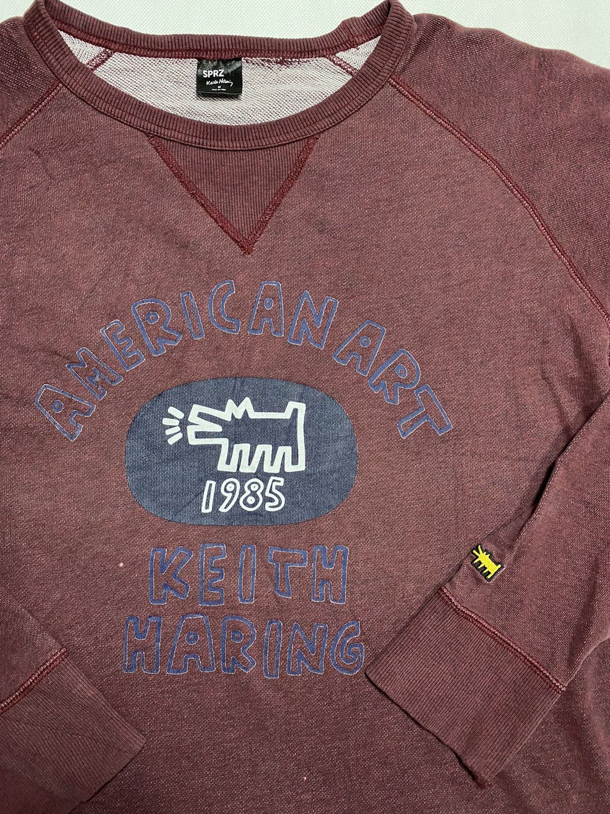Designer × Keith Haring Keith Haring Sprz Uniqlo art design Vintage Crew neck Size US M / EU 48-50 / 2 - 5 Thumbnail