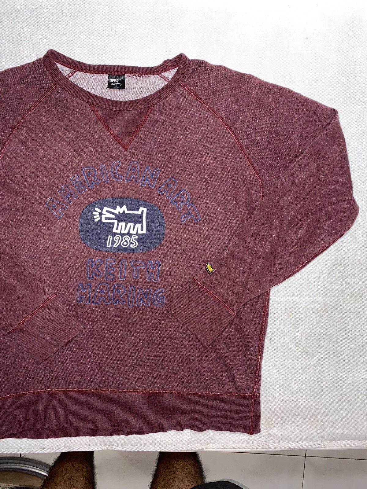 Designer × Keith Haring Keith Haring Sprz Uniqlo art design Vintage Crew neck Size US M / EU 48-50 / 2 - 4 Thumbnail