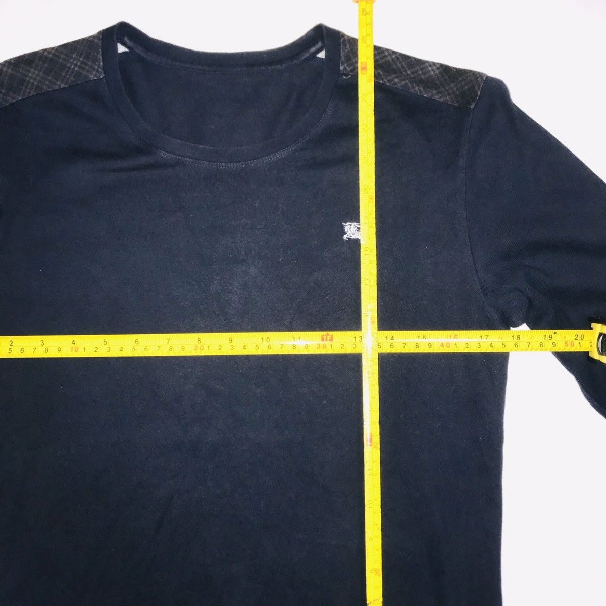 Burberry × Burberry Prorsum × Vintage Burberry longsleeve nova checkered plaid shoulder small log Size US M / EU 48-50 / 2 - 10 Thumbnail