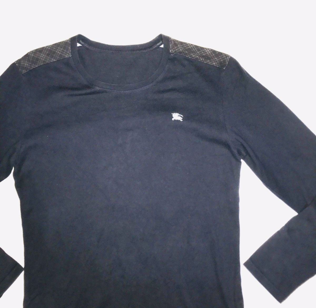Burberry × Burberry Prorsum × Vintage Burberry longsleeve nova checkered plaid shoulder small log Size US M / EU 48-50 / 2 - 4 Thumbnail