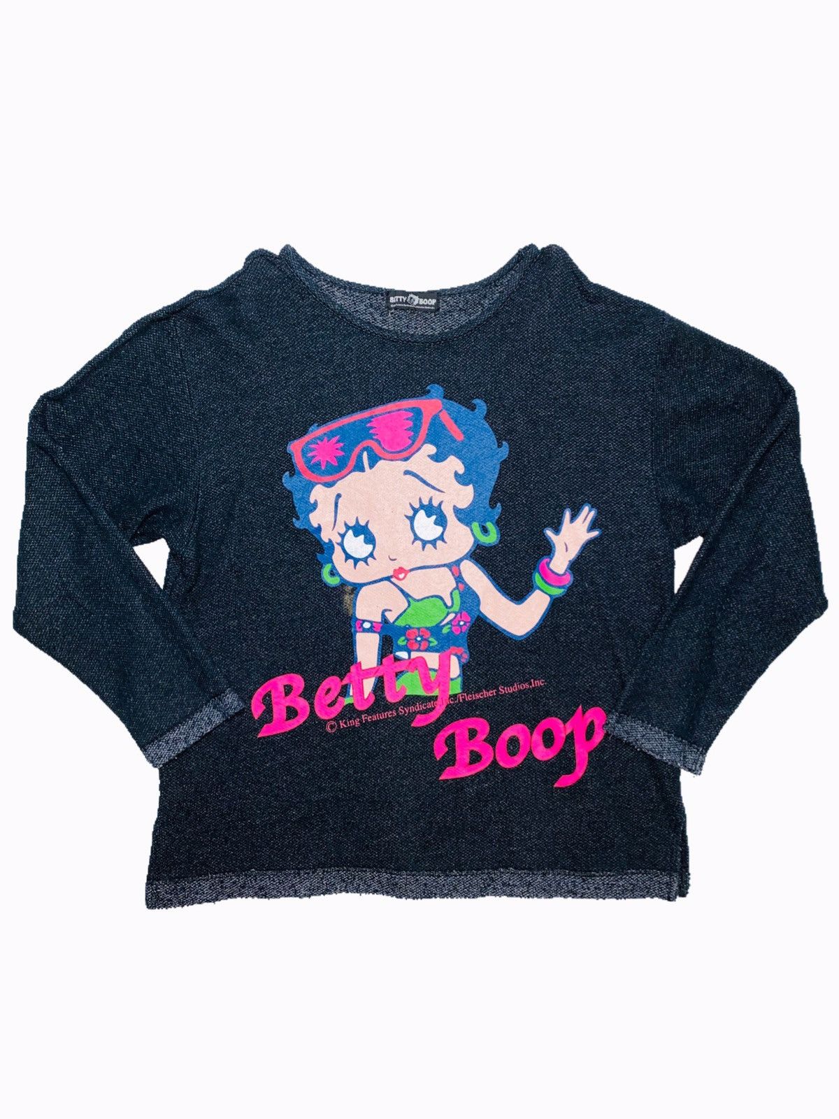 Cartoon Network × Vintage Betty Boop Vintage sweat off American cartoon legend 90s 80 Size US M / EU 48-50 / 2 - 2 Thumbnail