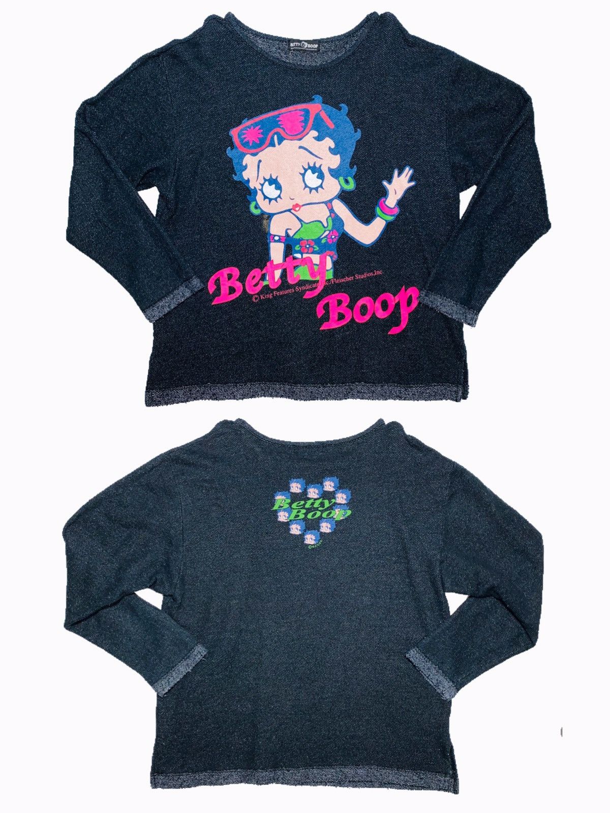 Cartoon Network × Vintage Betty Boop Vintage sweat off American cartoon legend 90s 80 Size US M / EU 48-50 / 2 - 1 Thumbnail
