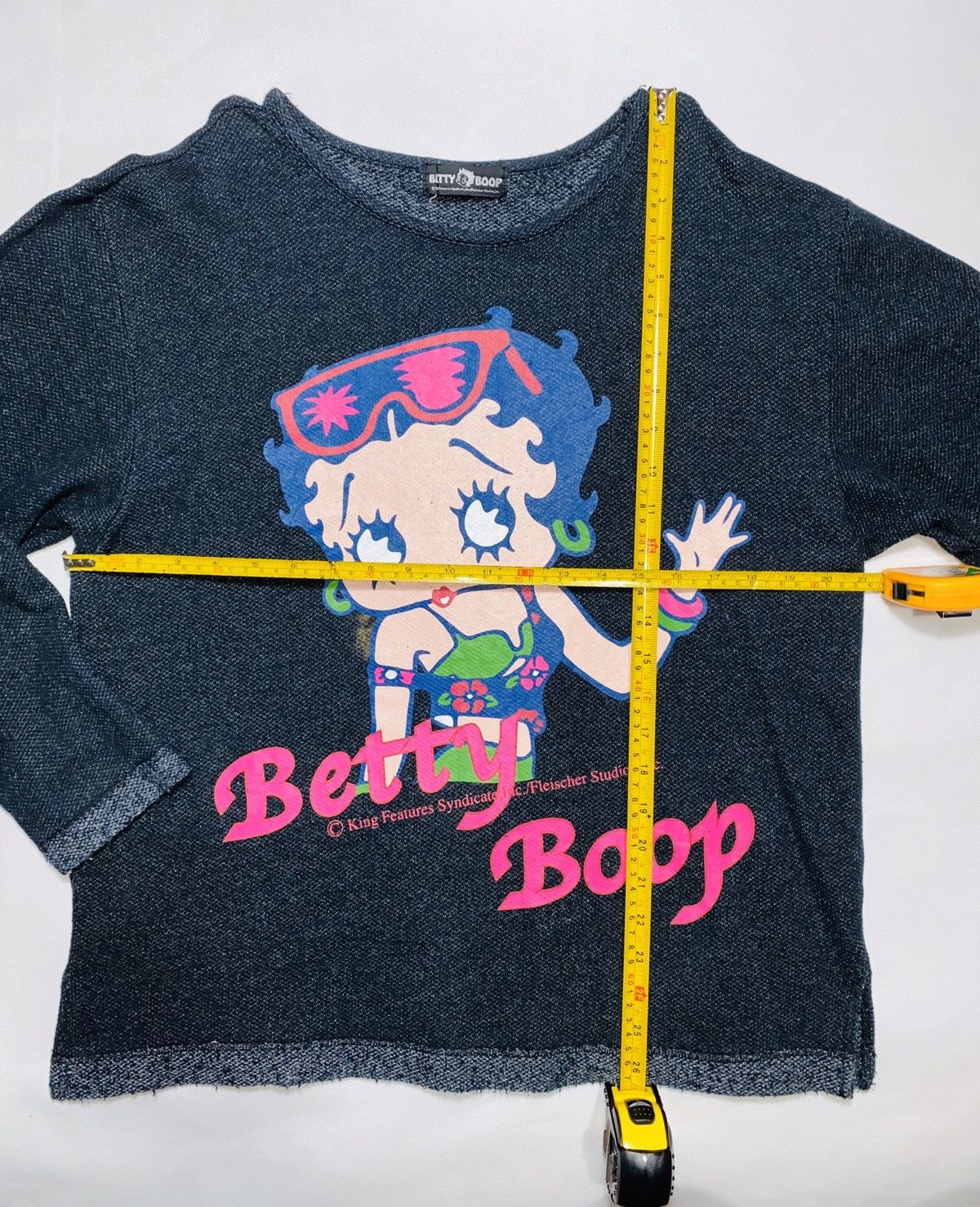 Cartoon Network × Vintage Betty Boop Vintage sweat off American cartoon legend 90s 80 Size US M / EU 48-50 / 2 - 9 Thumbnail