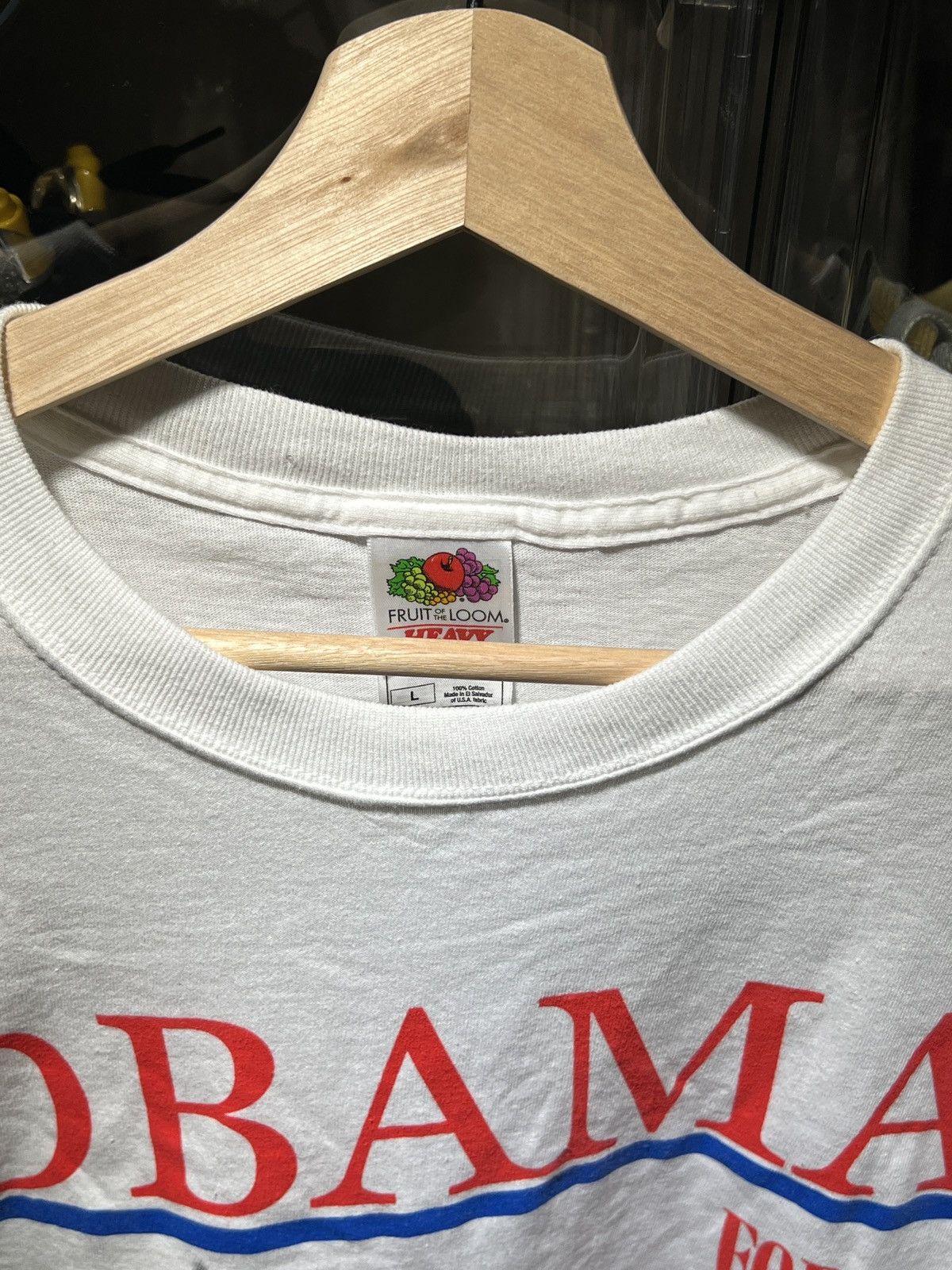 Vintage 2008 Obama For America Tee Size US L / EU 52-54 / 3 - 2 Preview