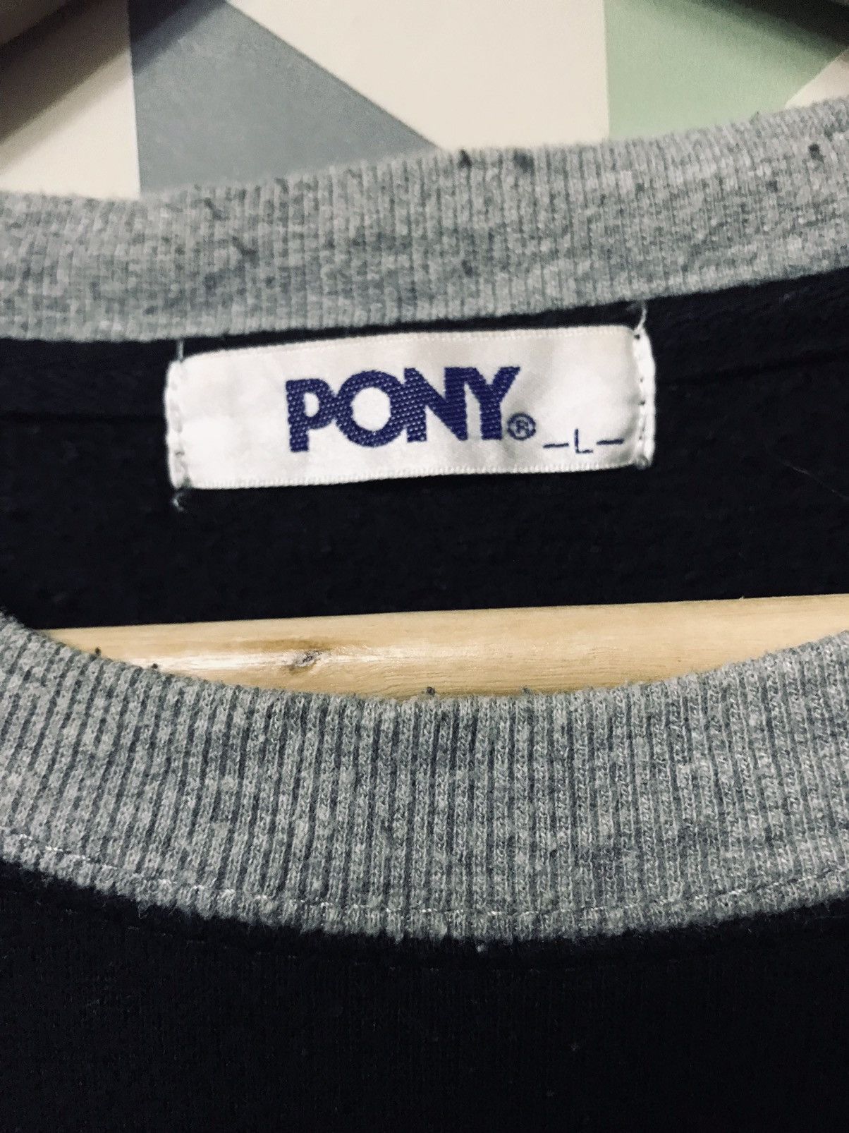 PONY Pony Sweatshirt Big Logo Pullover Size US M / EU 48-50 / 2 - 3 Thumbnail