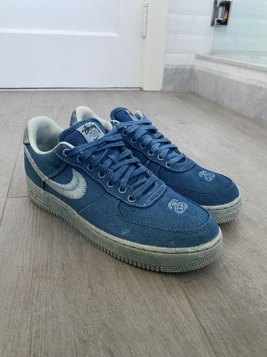 Nike Stussy x Lookout & Wonderland x Air Force 1 Low 'Hand Dyed' Size US 11.5 / EU 44-45 - 1 Preview