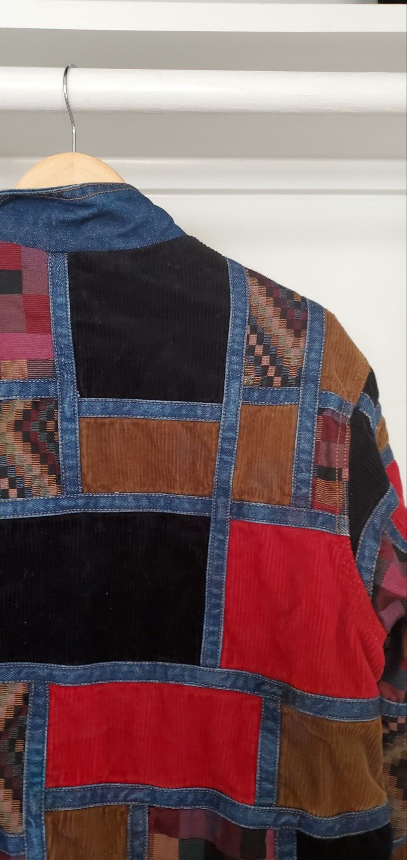 Supreme Supreme corduroy patchwork denim jacket | Grailed Supreme Supreme corduroy patchwork denim jacket | Grailed