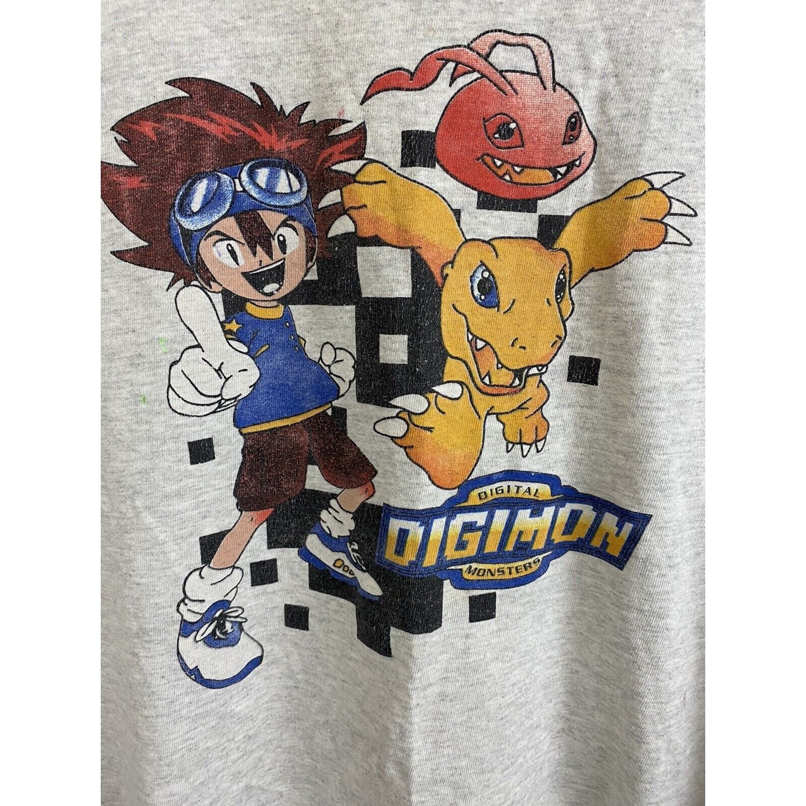 Vintage VTG Digimon Tai Agumon Cartoon Anime Promo T-Shirt ADULT S Size US S / EU 44-46 / 1 - 2 Preview
