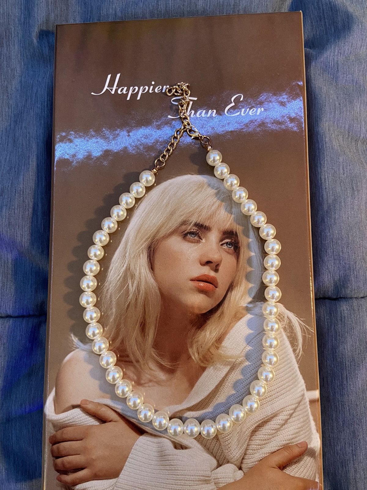 Billie Eilish Happier Than cheapest Ever Vegan Pearl Necklace