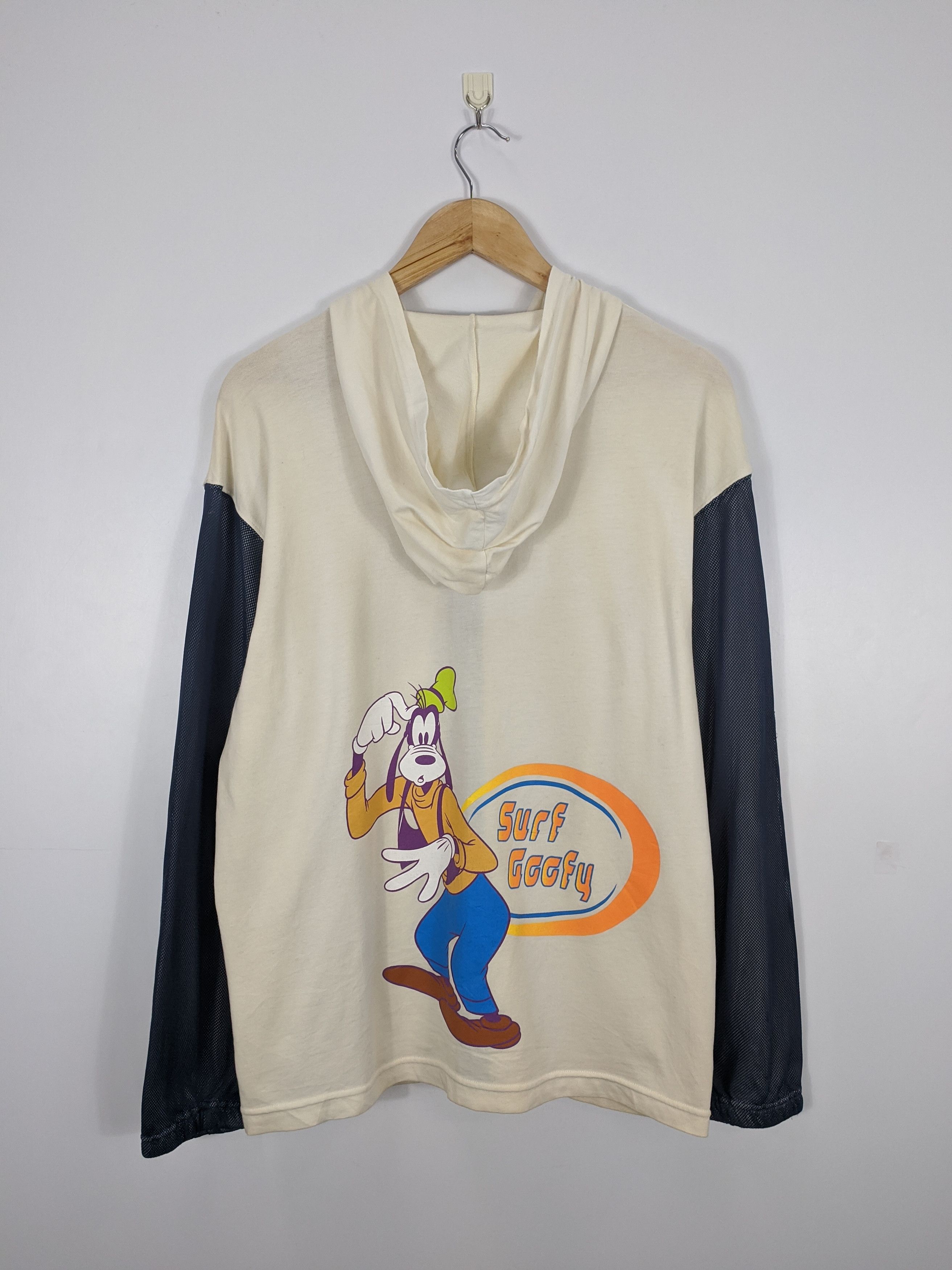 Disney Vintage 90s Suf Goofy Hoodie Jacket J0391 Size US L / EU 52-54 / 3 - 3 Thumbnail