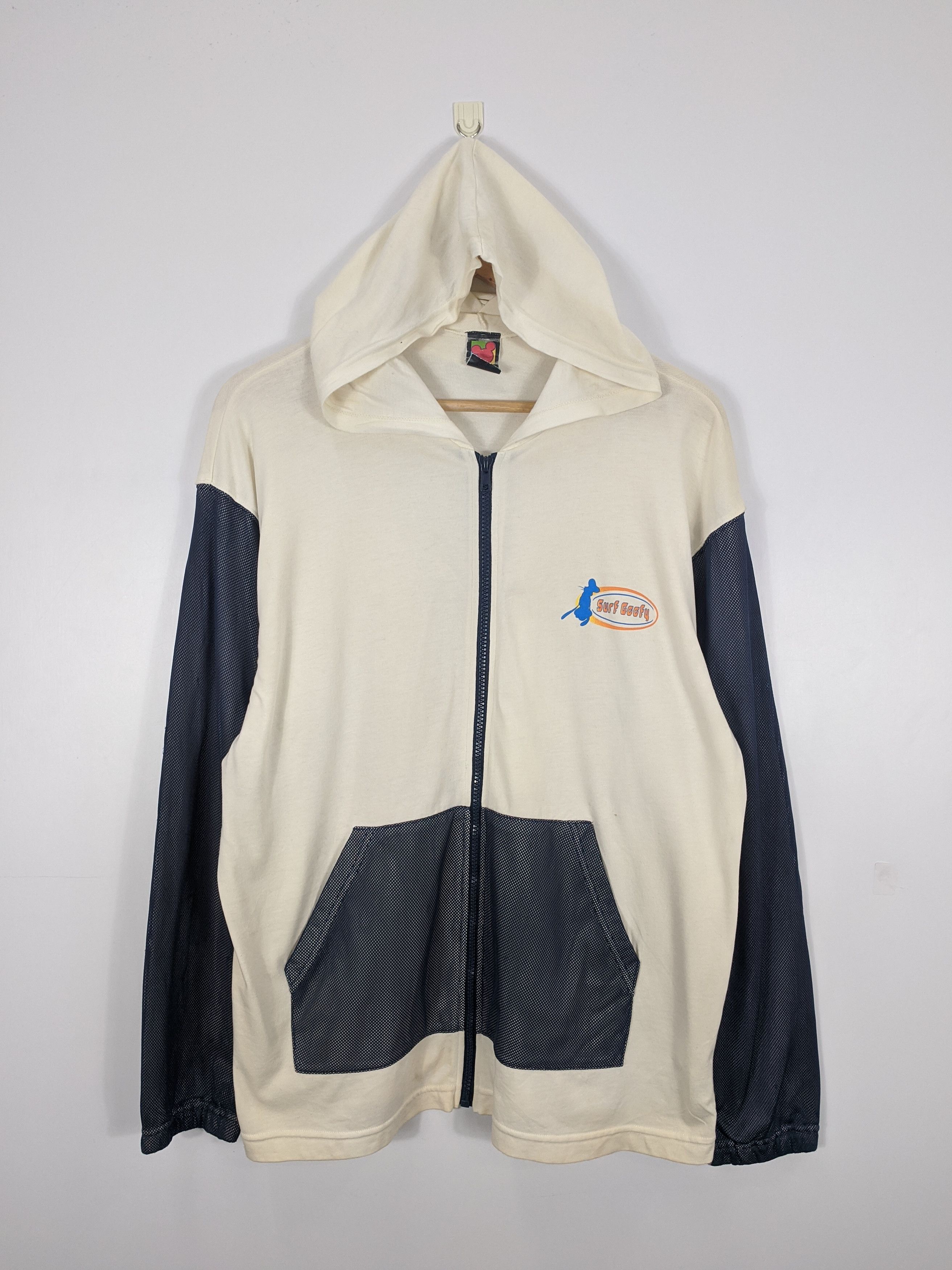 Disney Vintage 90s Suf Goofy Hoodie Jacket J0391 Size US L / EU 52-54 / 3 - 1 Thumbnail