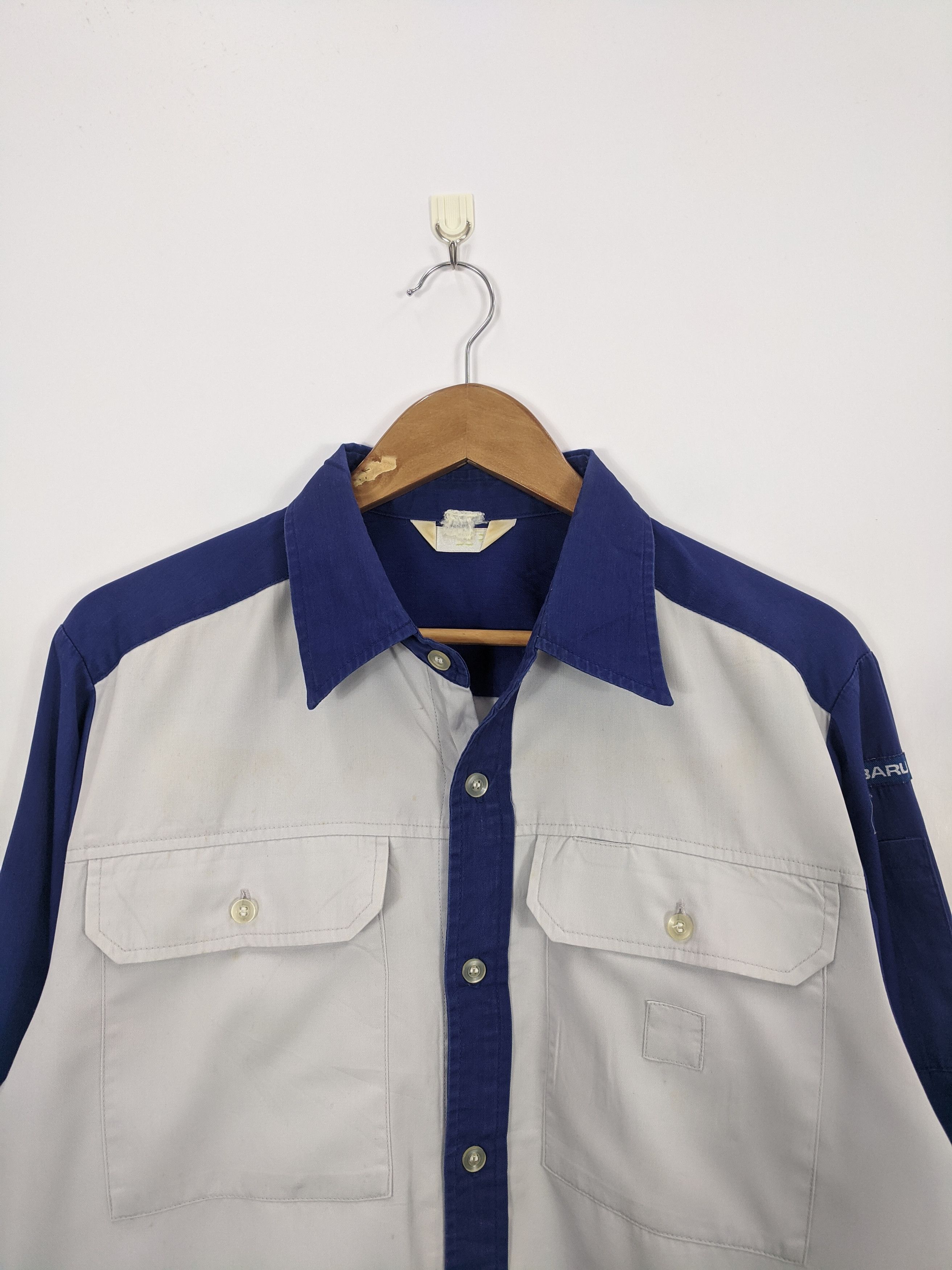 Japanese Brand × Vintage Vintage Subaru Racing Shirt Jacket Size US L / EU 52-54 / 3 - 2 Thumbnail