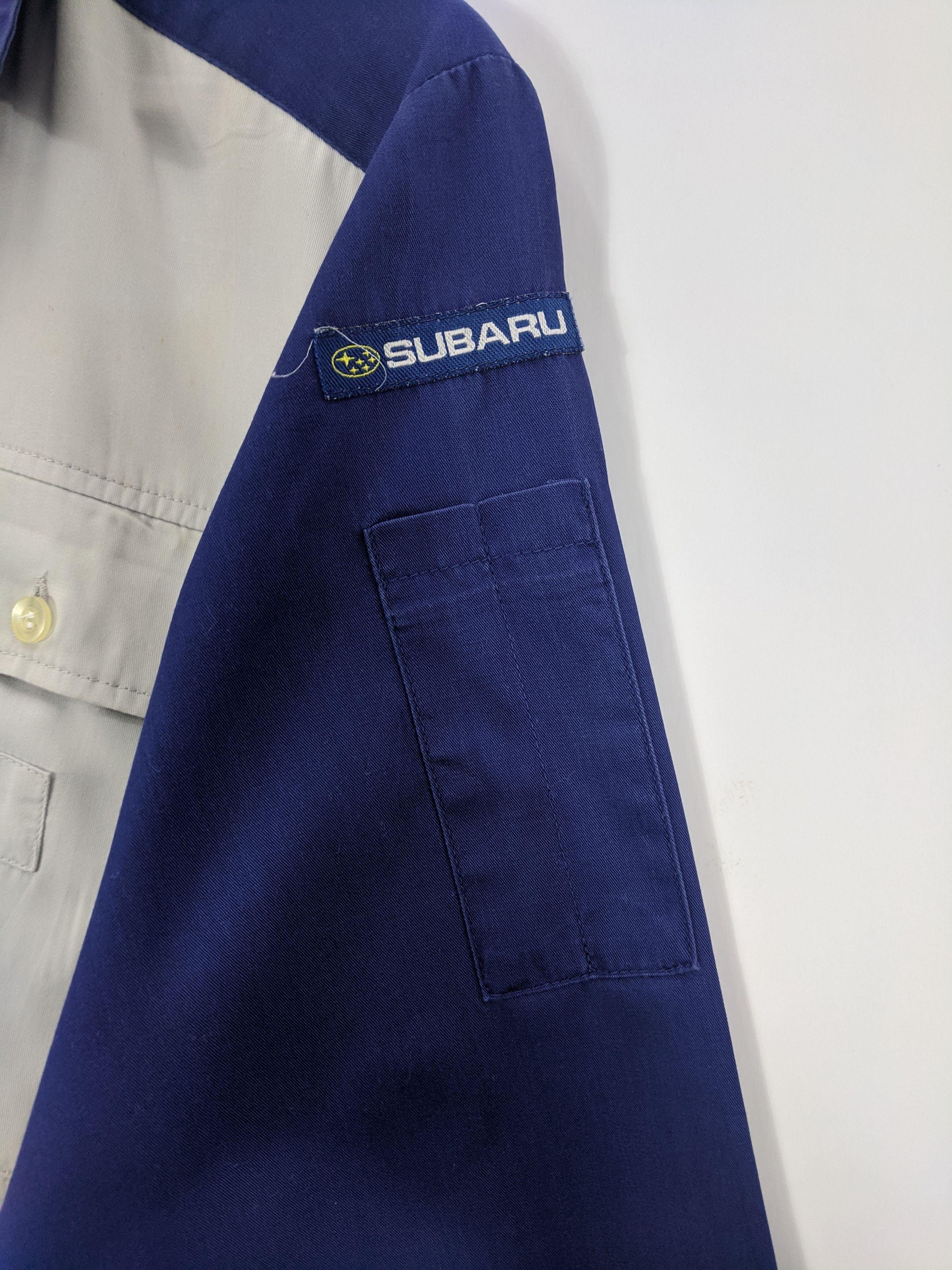 Japanese Brand × Vintage Vintage Subaru Racing Shirt Jacket Size US L / EU 52-54 / 3 - 8 Thumbnail