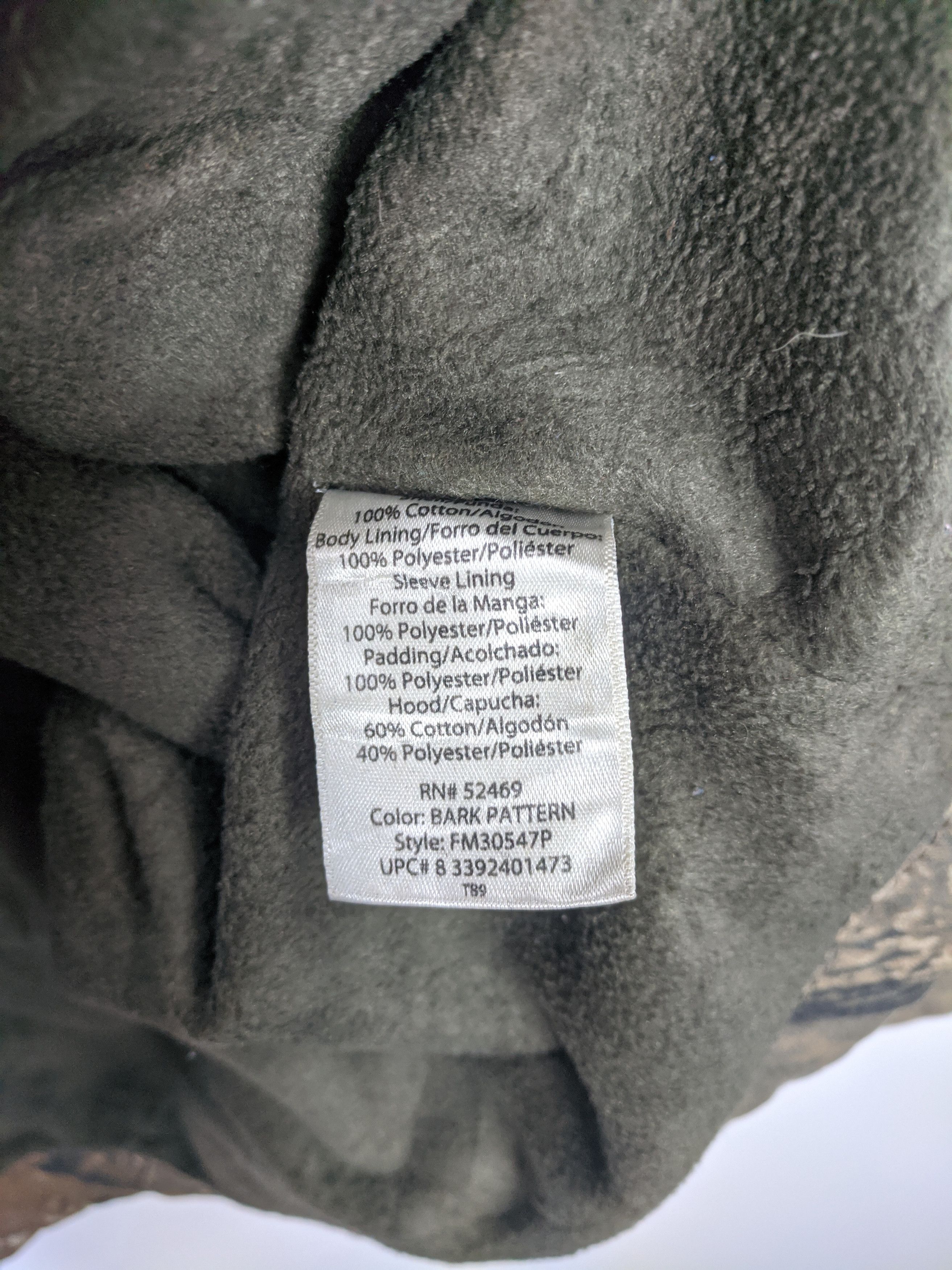 Faded Glory × Vintage Vintage Faded Glory Blank Forest Camo Hoodie Jumper Size US XL / EU 56 / 4 - 11 Thumbnail