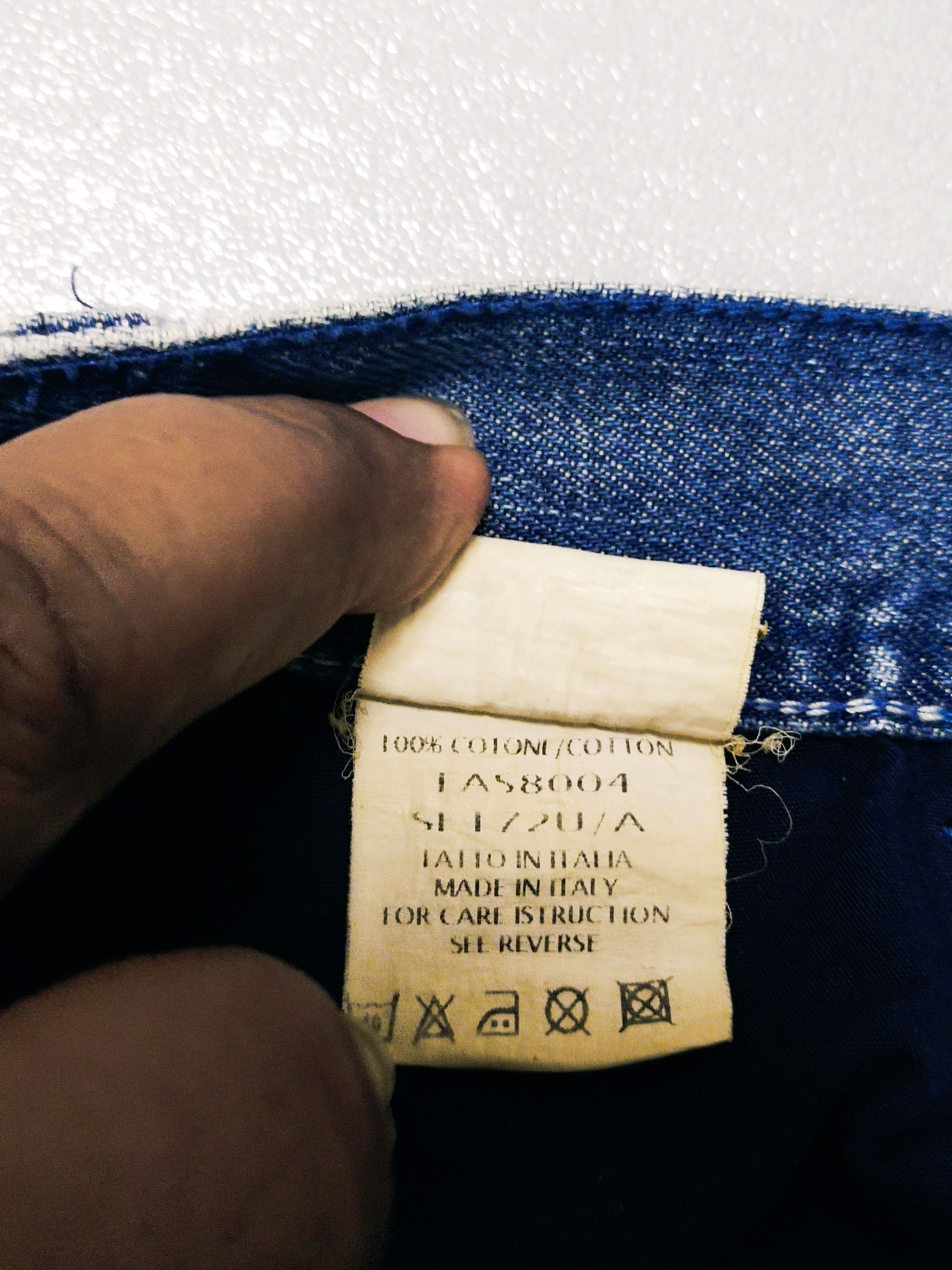 Vintage Vintage Paint Splattered Distressed Denim Made In Italy Size US 32 / EU 48 - 16 Thumbnail