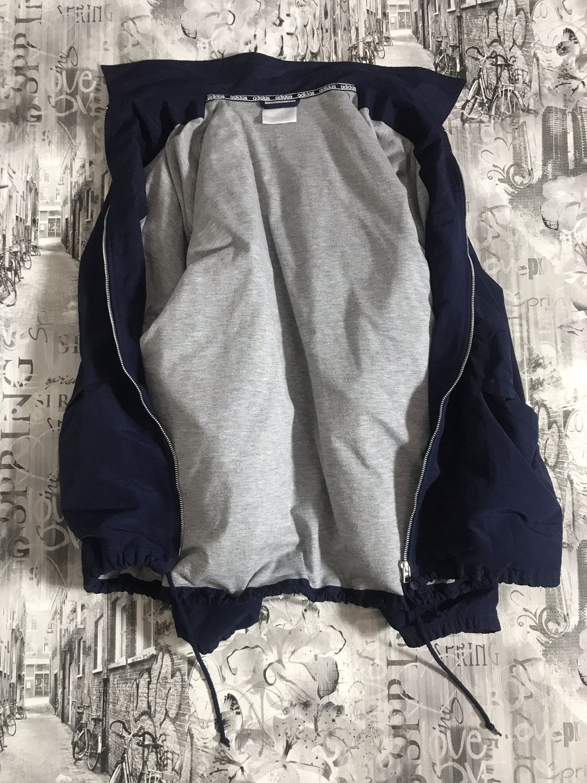 Vintage Vintage Adidas light jacket Size US XL / EU 56 / 4 - 2 Thumbnail