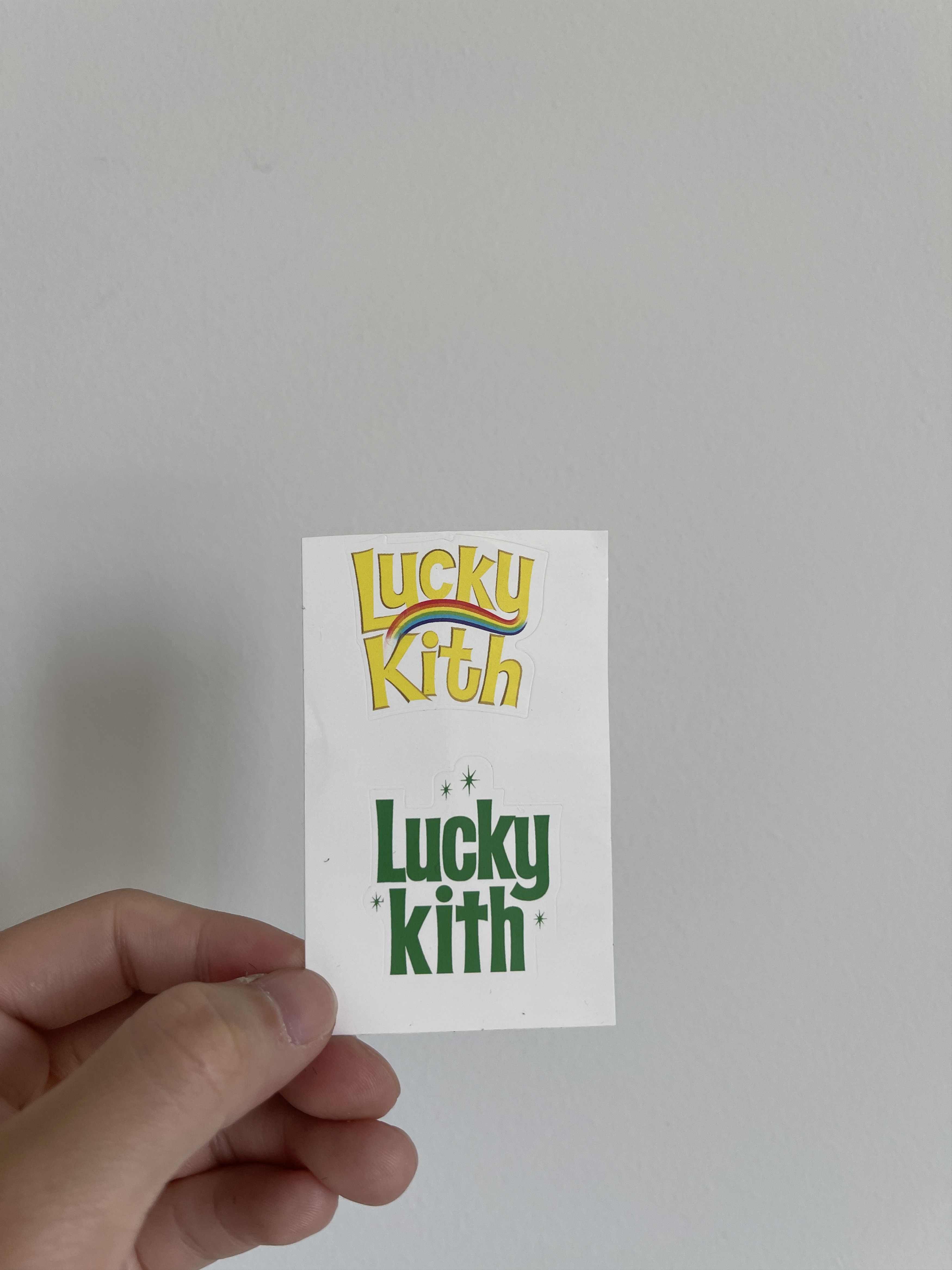 Kith RARE Kith Lucky Charms Sticker Set Grailed