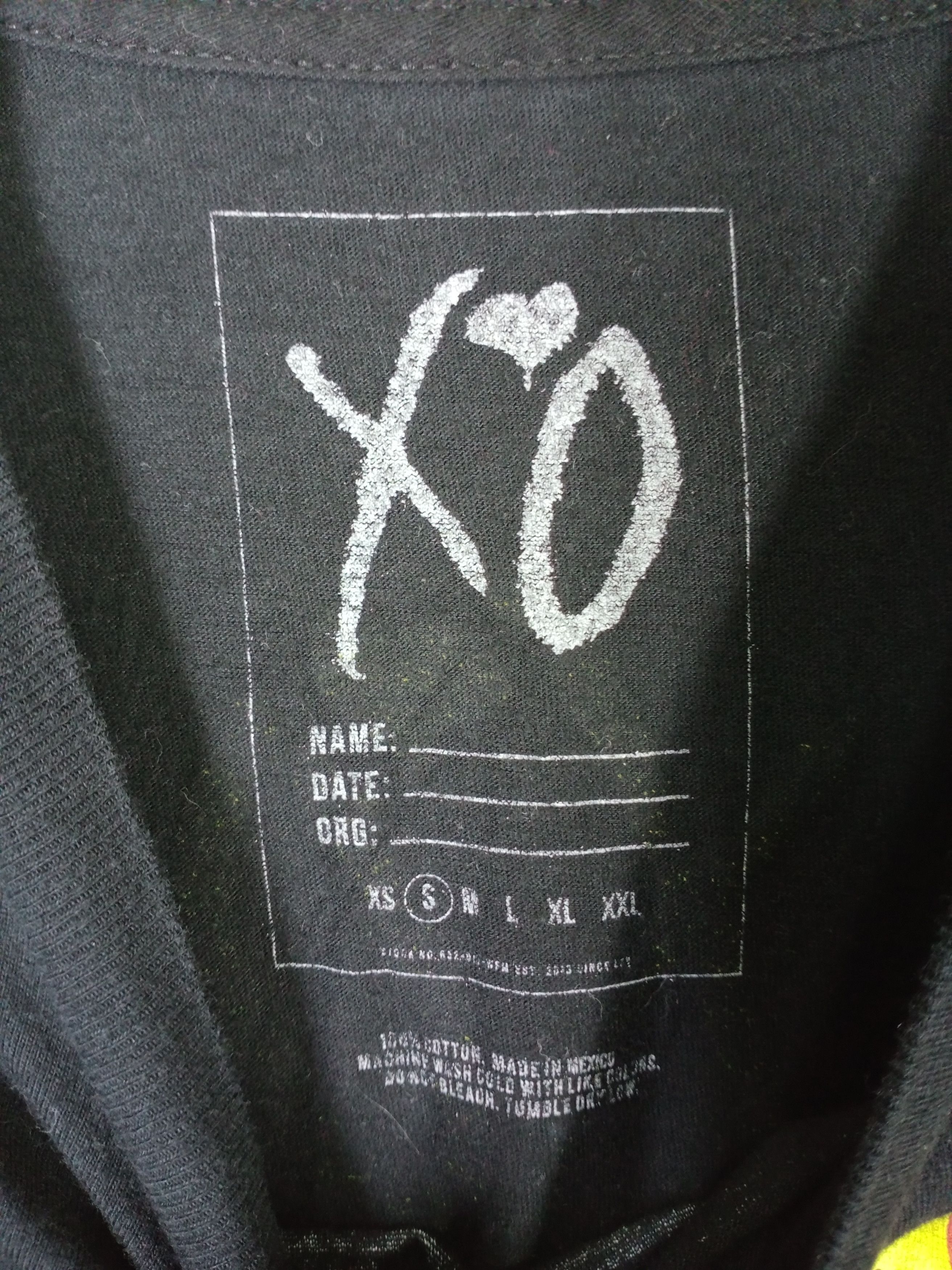 The Weeknd Rare The Weekend XO Starboy Tshirt Size US S / EU 44-46 / 1 - 3 Thumbnail