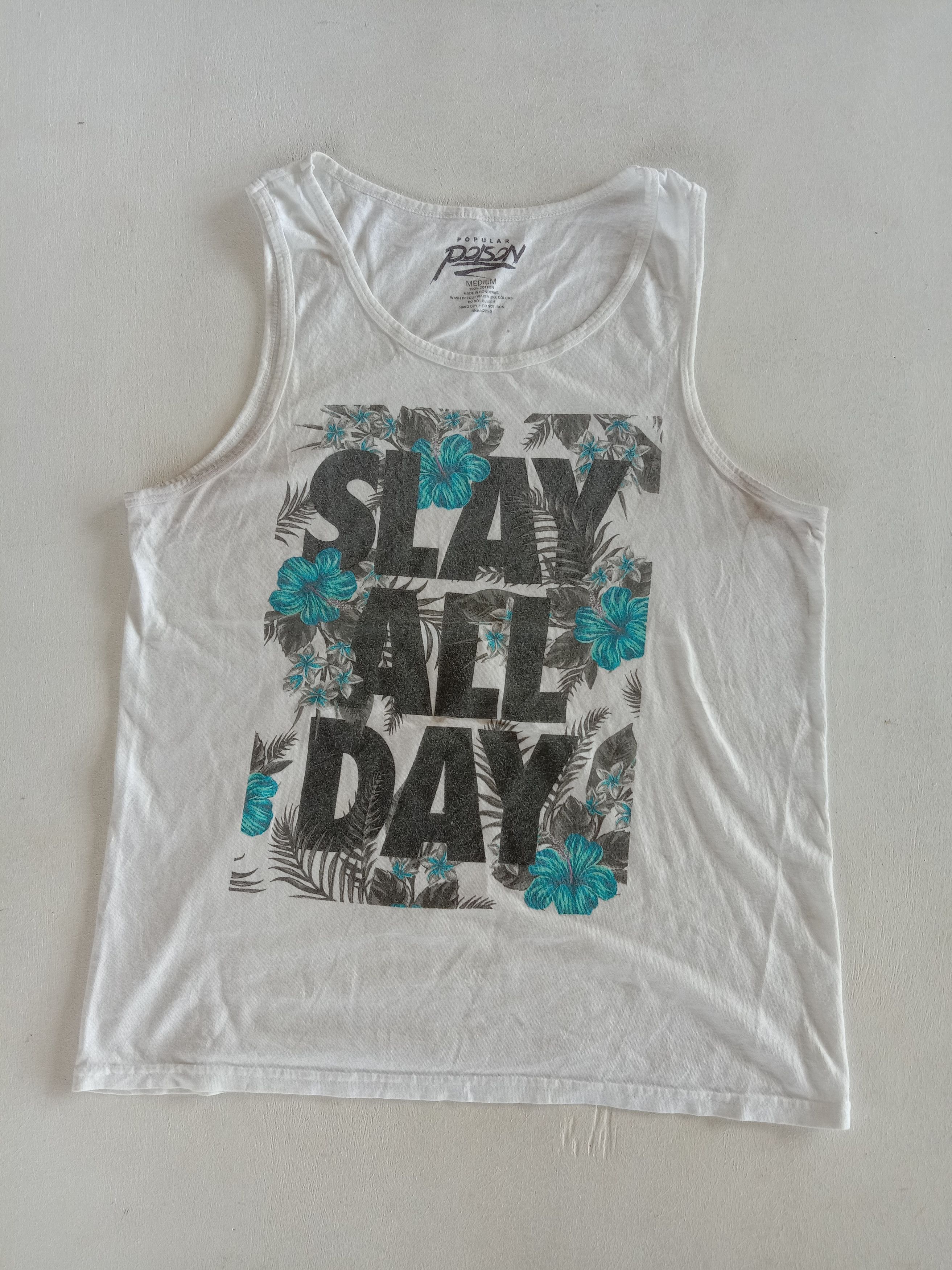 Popular Poison Singlet Sleeveless Slay All Day