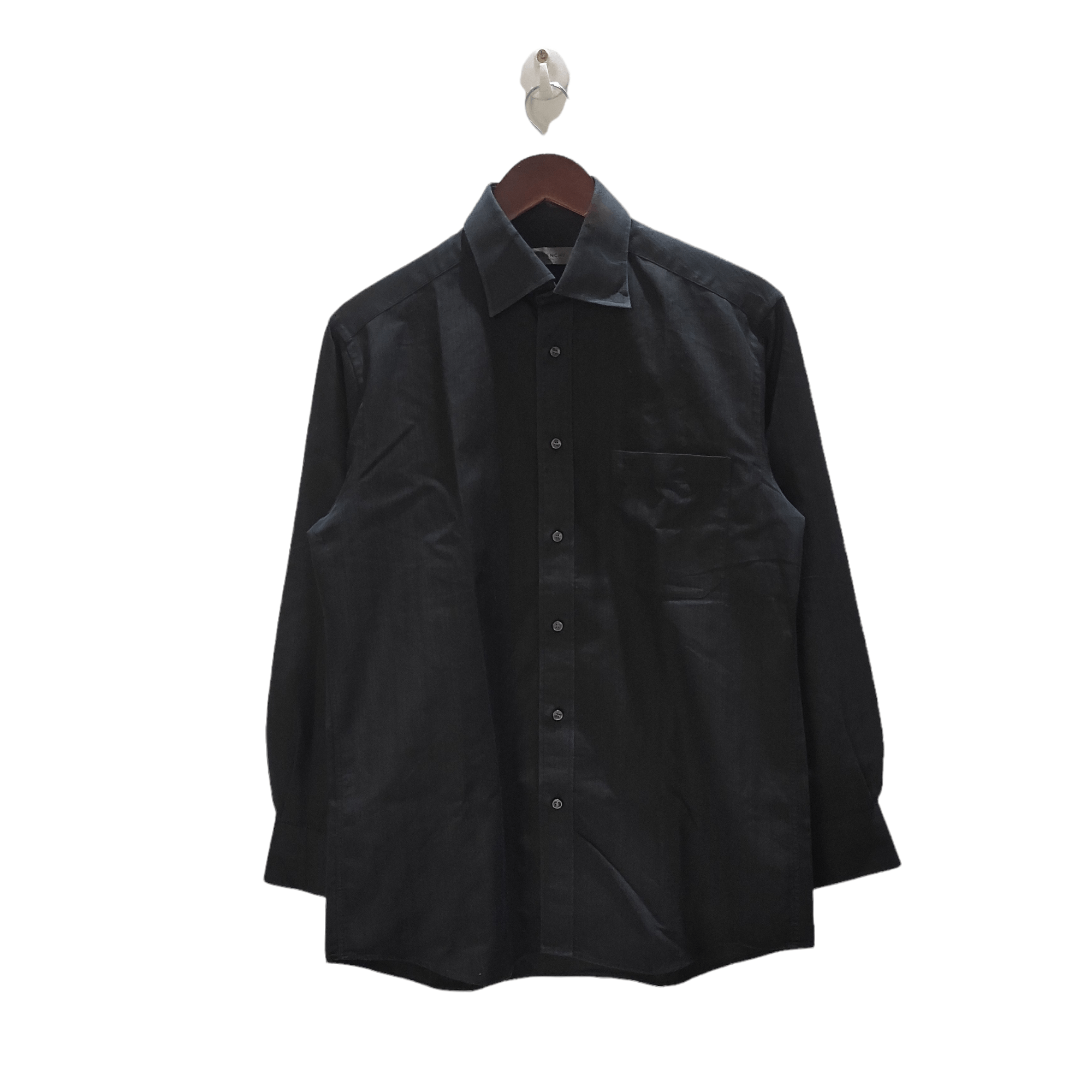 Givenchy Givenchy Men shirt button up black Size US M / EU 48-50 / 2 - 1 Thumbnail