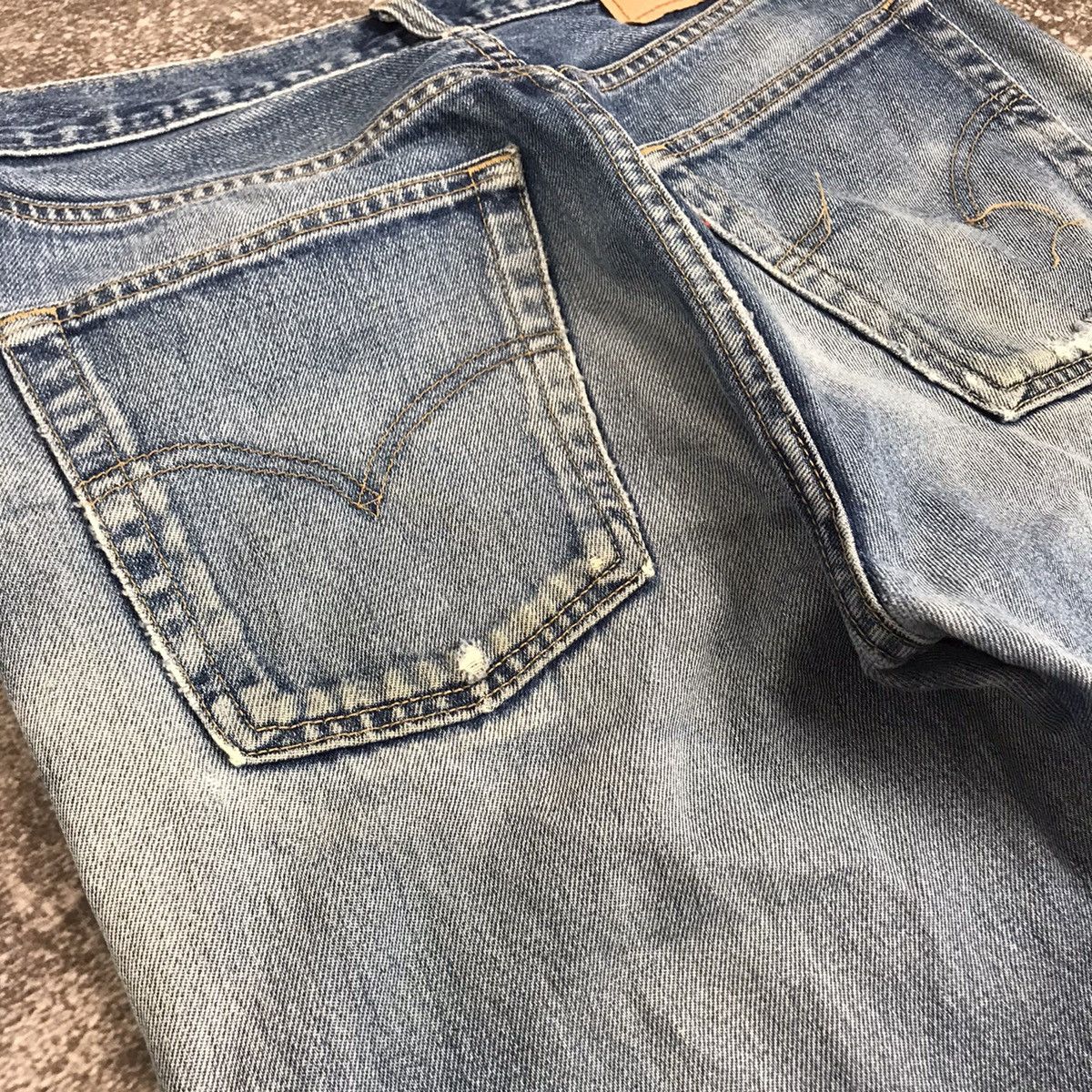 Levi's Distressed Levi’s 521 02 P44 Button Jeans Size US 33 - 23 Thumbnail