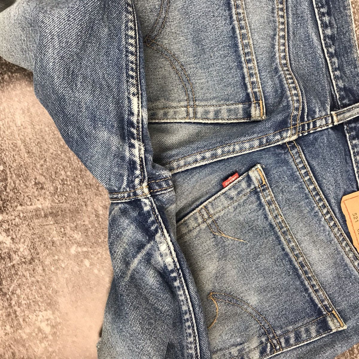 Levi's Distressed Levi’s 521 02 P44 Button Jeans Size US 33 - 25 Thumbnail