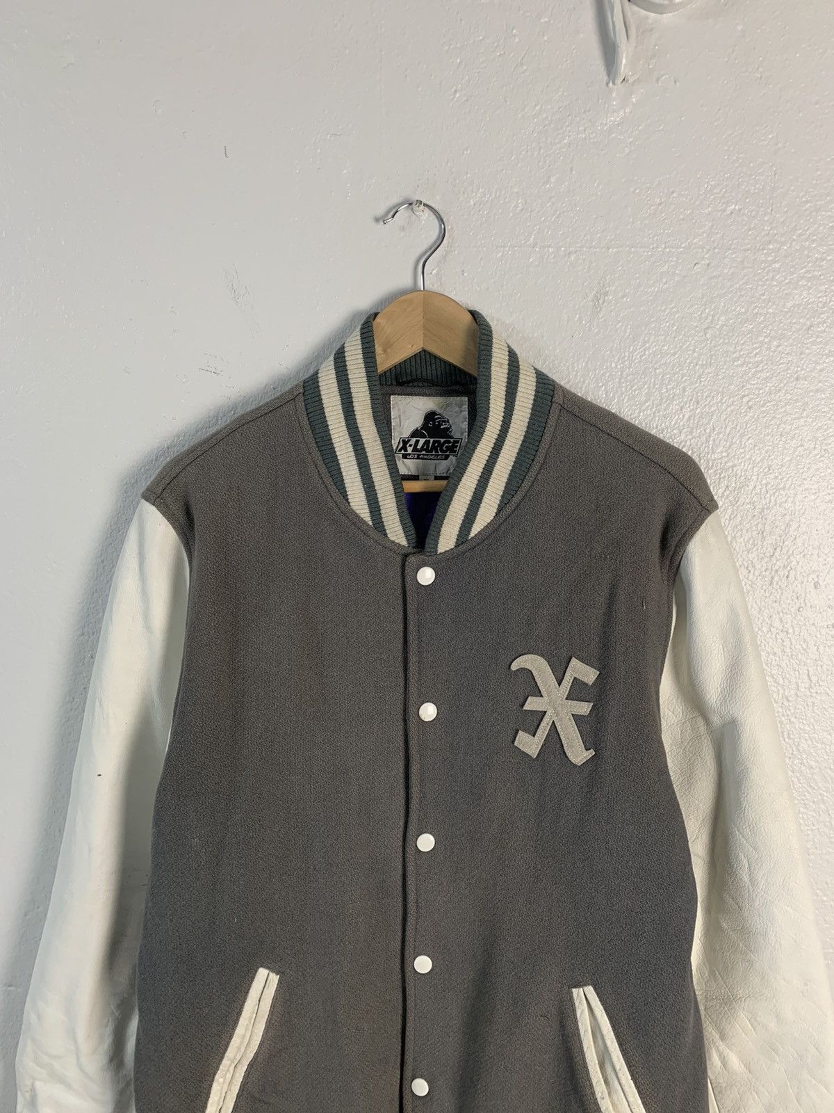 Xlarge XLarge Spellout Varsity Jacket Size US L / EU 52-54 / 3 - 12 Thumbnail