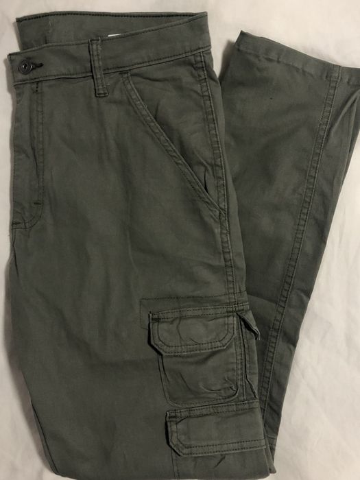Vintage Tapered Tactical Olive Cargo Pants Travis Size US 30 / EU 46 - 6 Preview