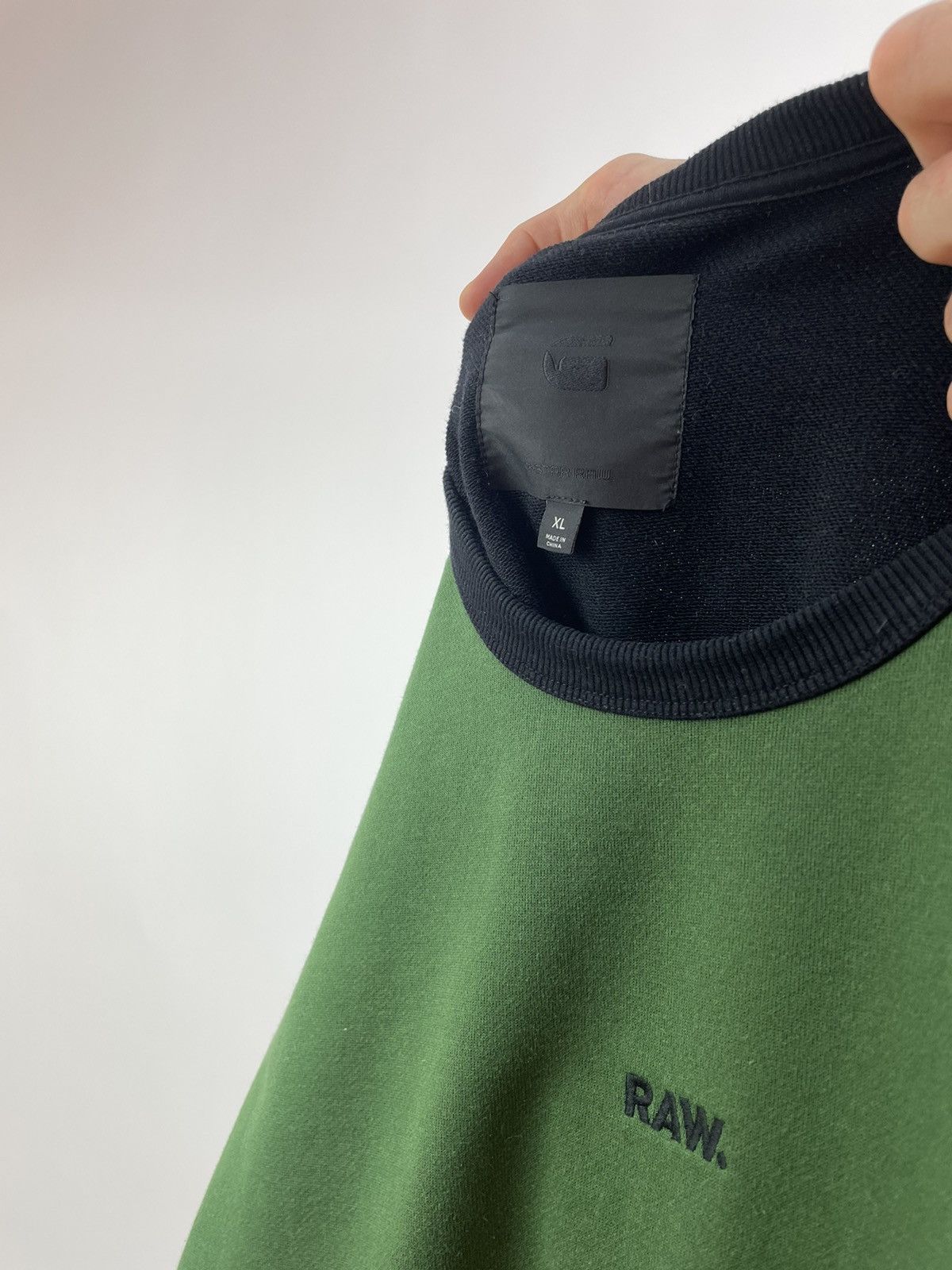 G-Star G-star RAW RC STALT DC R SW L/S green sweatshirt size XL Size US XL / EU 56 / 4 - 6 Thumbnail