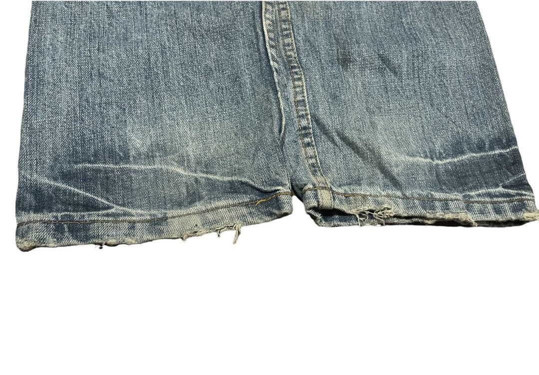Hiroshi Fujiwara Vintage Japanese Burning Violet Dragon Phoenix Tattoo Jeans Size US 34 / EU 50 - 13 Thumbnail