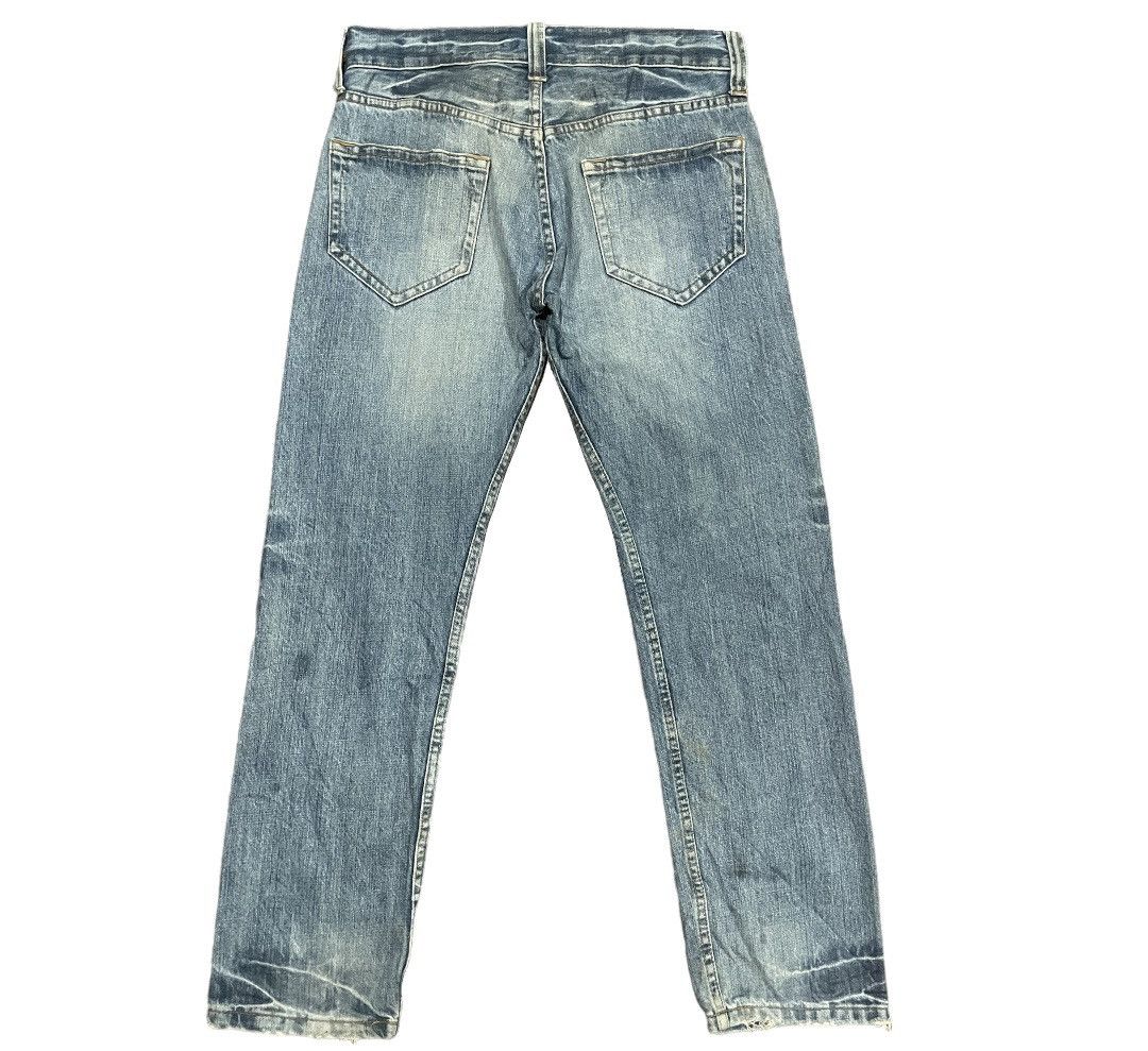Hiroshi Fujiwara Vintage Japanese Burning Violet Dragon Phoenix Tattoo Jeans Size US 34 / EU 50 - 5 Thumbnail