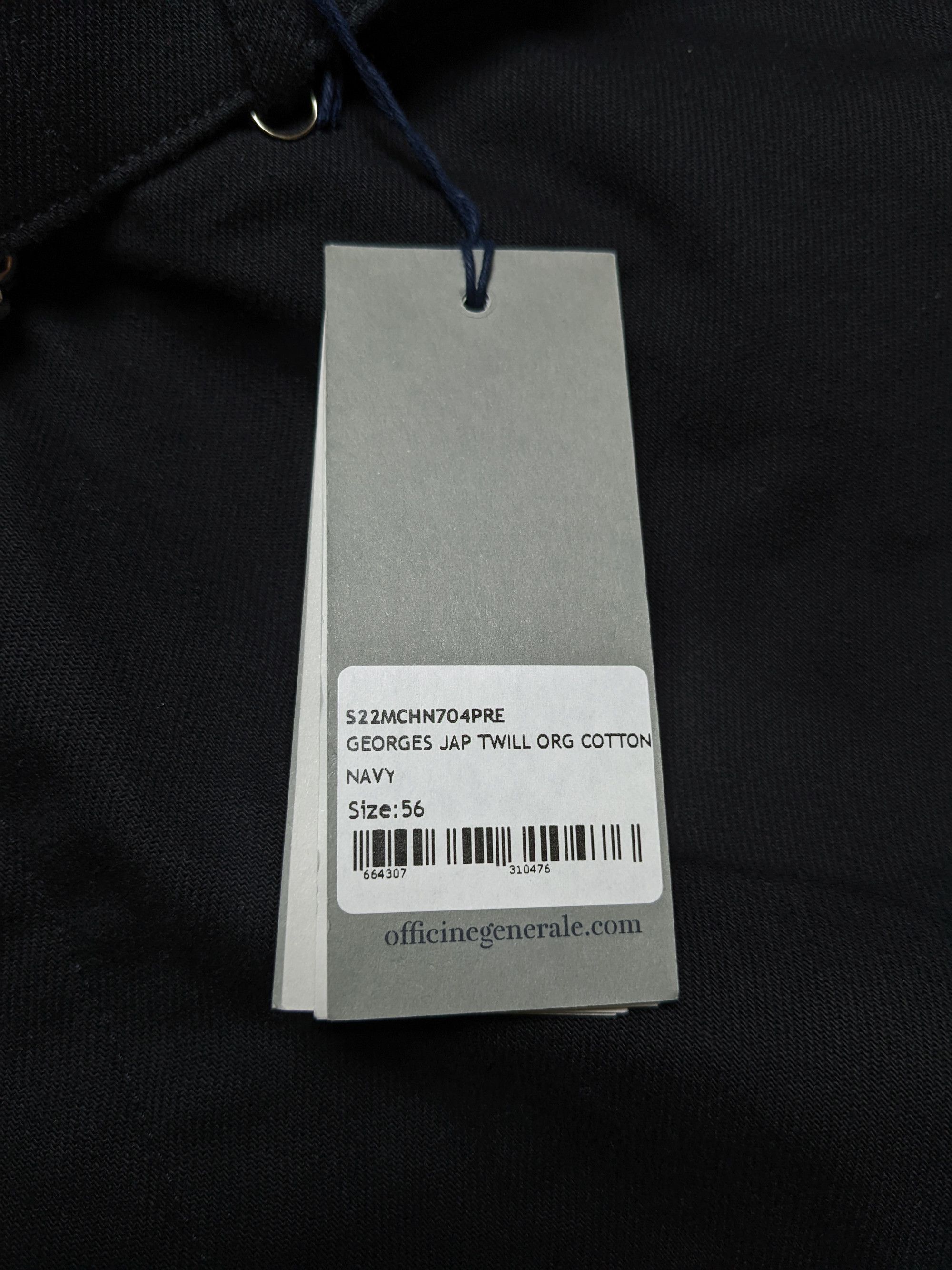 Officine Generale Georges Chino Japanese Cotton Twill Trousers W38 Size US 40 / EU 56 - 2 Thumbnail