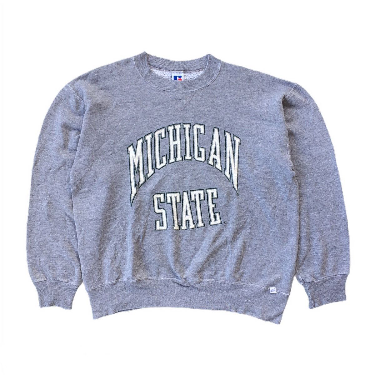 Russell Athletic Vintage Russell Athletic Michigan State Triblend Crewneck Size US L / EU 52-54 / 3 - 1 Thumbnail