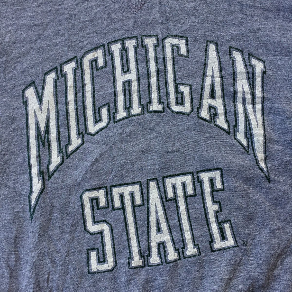 Russell Athletic Vintage Russell Athletic Michigan State Triblend Crewneck Size US L / EU 52-54 / 3 - 2 Thumbnail