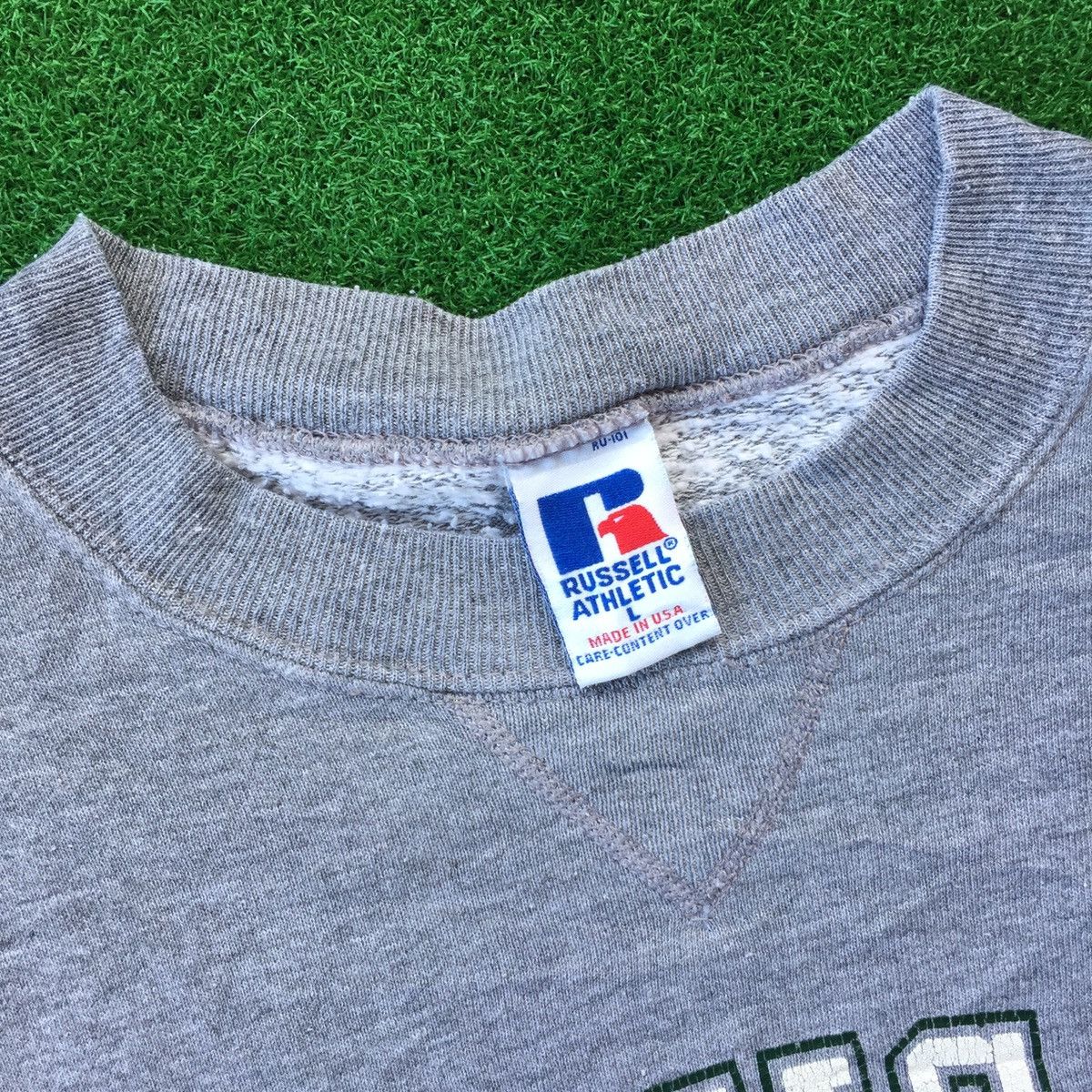 Russell Athletic Vintage Russell Athletic Michigan State Triblend Crewneck Size US L / EU 52-54 / 3 - 3 Thumbnail