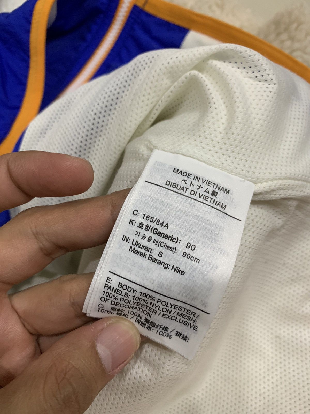 Nike NIKE HERITAGE BLUE ORANGE SHERPA JACKET Size US S / EU 44-46 / 1 - 8 Thumbnail