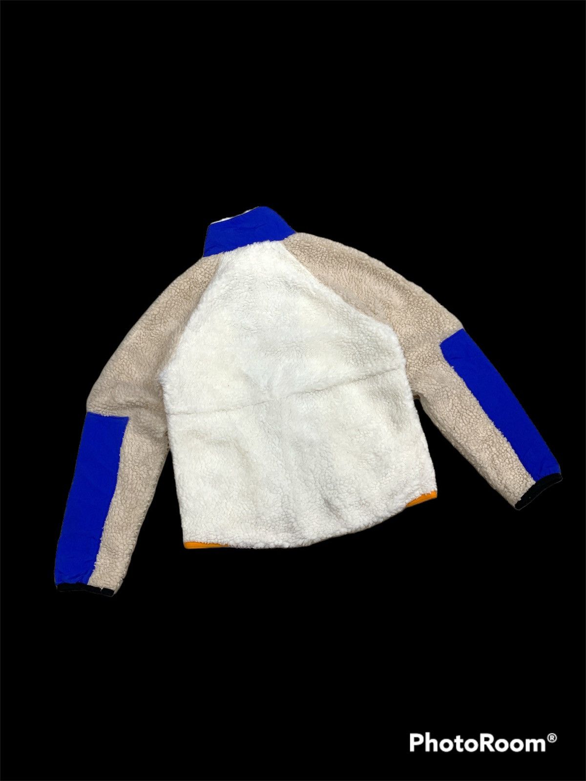 Nike NIKE HERITAGE BLUE ORANGE SHERPA JACKET Size US S / EU 44-46 / 1 - 3 Thumbnail