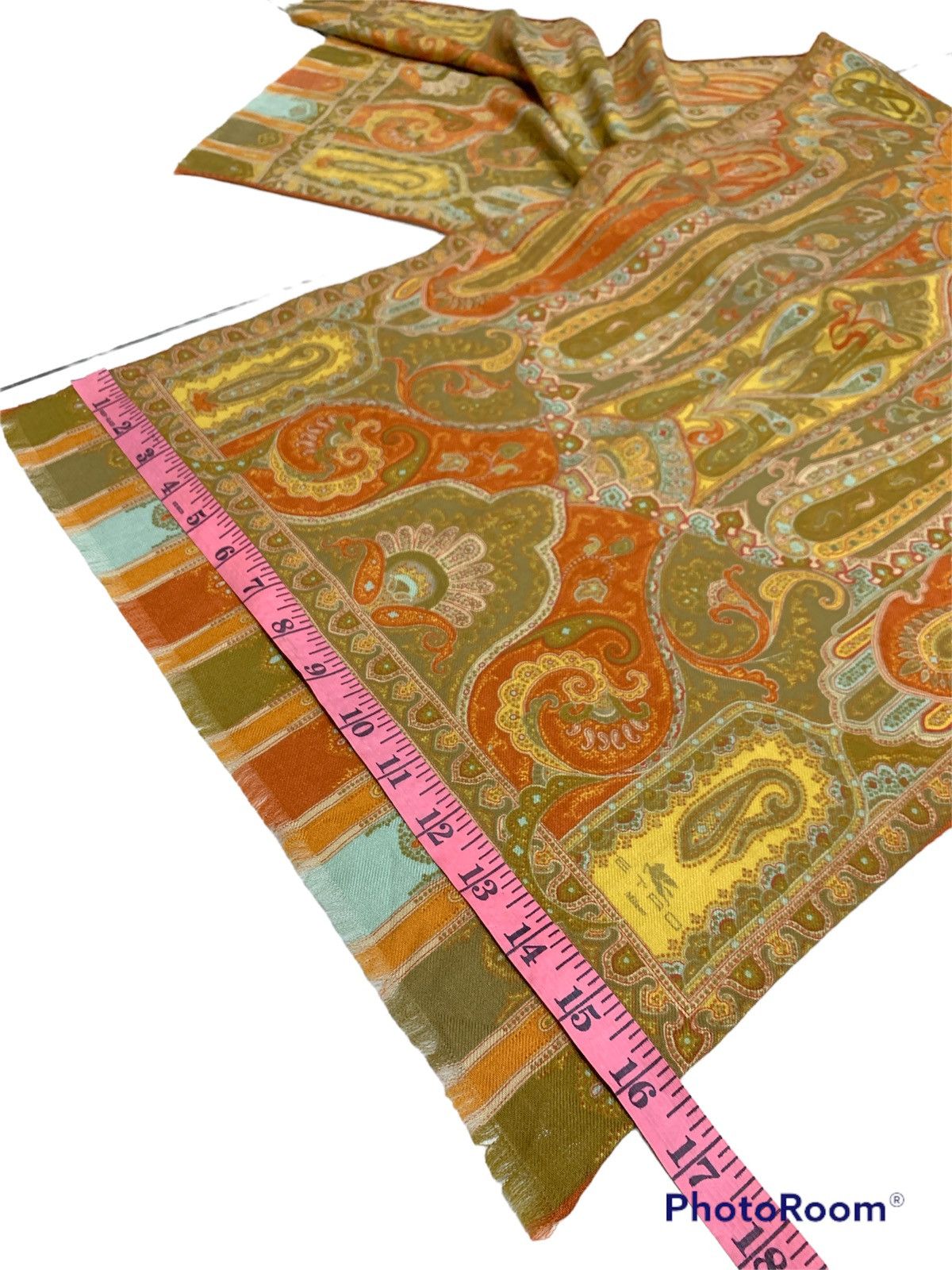 Etro × Vintage PAISLEY ETRO SILK SCARF Size ONE SIZE - 3 Thumbnail
