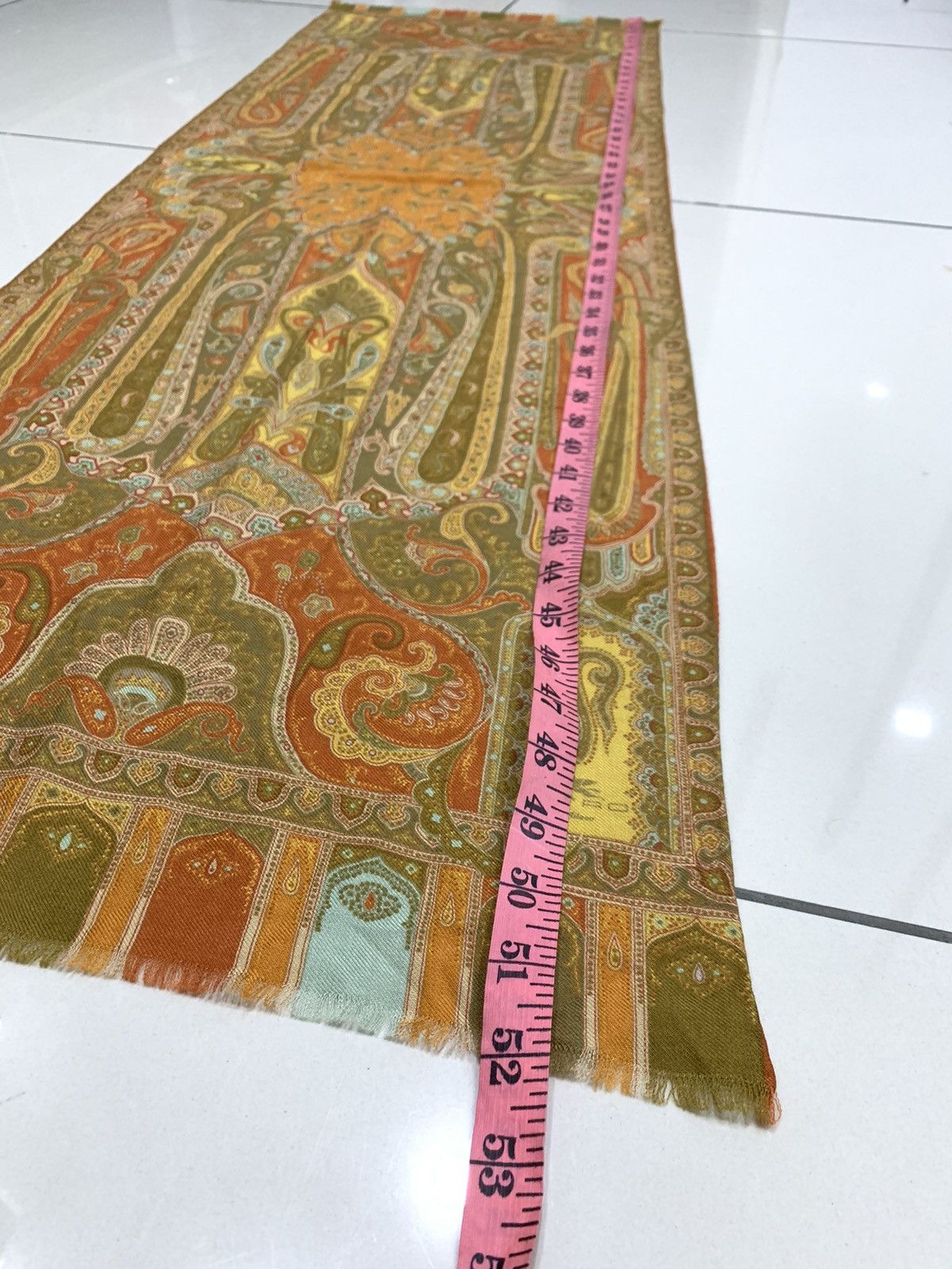 Etro × Vintage PAISLEY ETRO SILK SCARF Size ONE SIZE - 5 Thumbnail